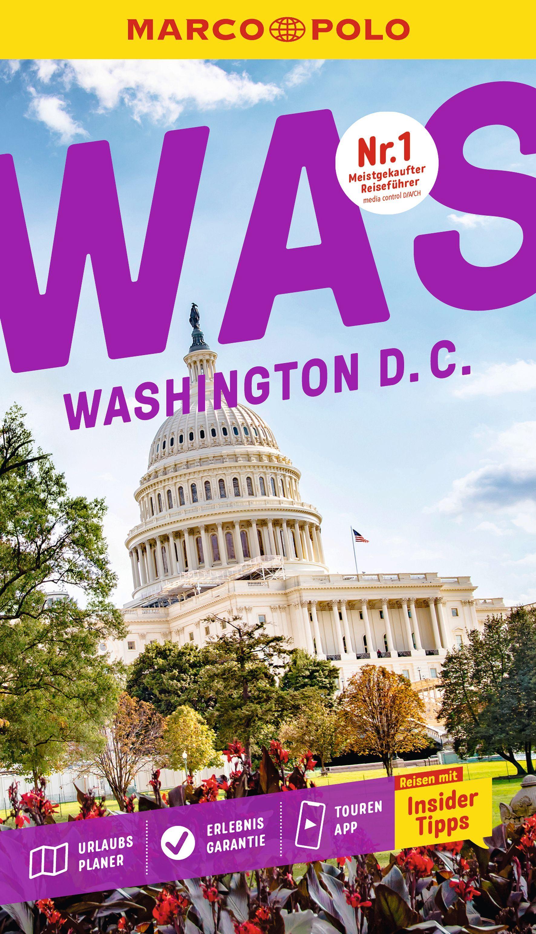 Vorderes Coverbild MARCO POLO Reiseführer Washington, D.C.