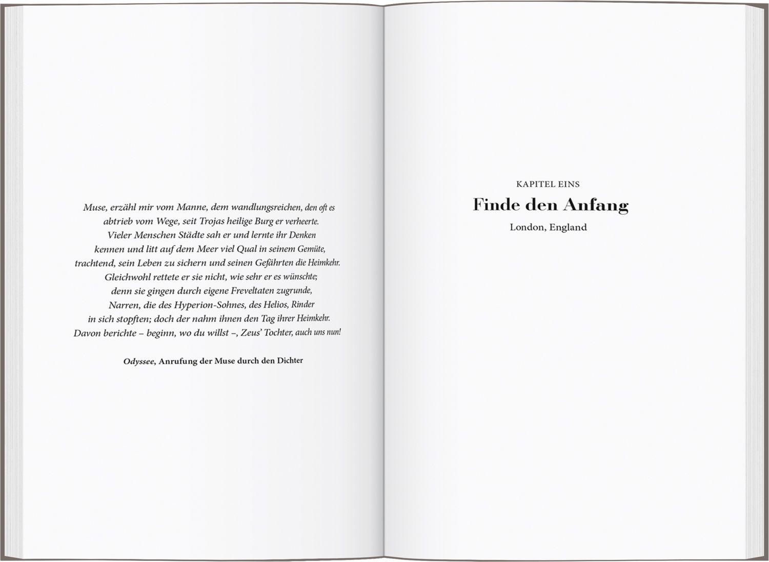 Beispielinhalt (Bild) Odysseus und ich