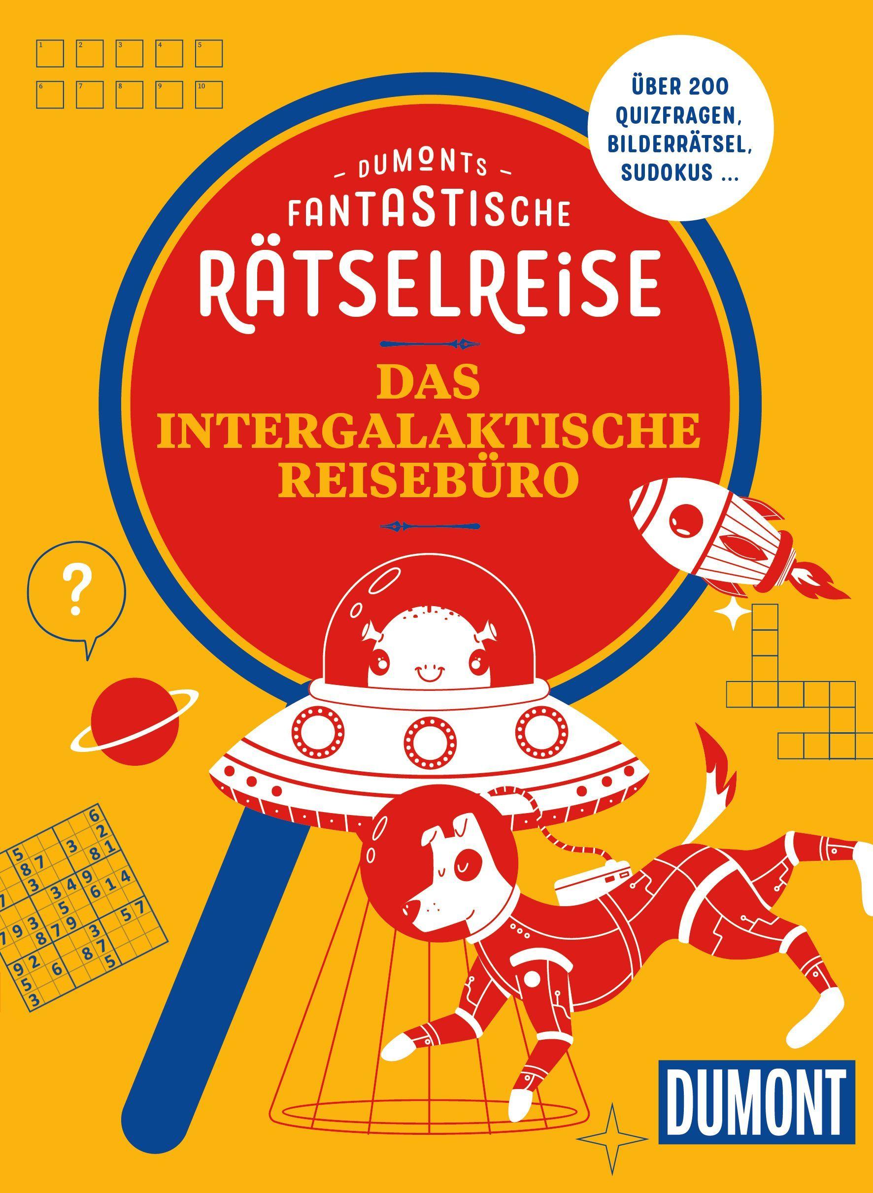 Vorderes Coverbild DUMONTs Fantastische Rätselreise Das intergalaktische Reisebüro