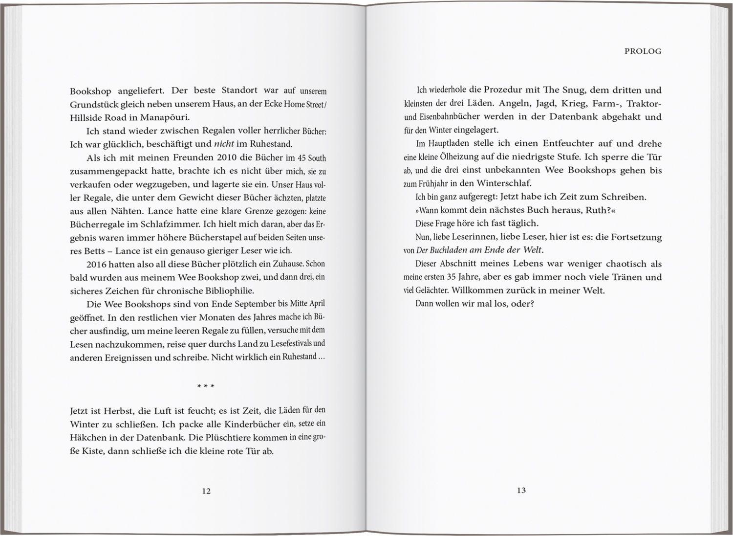 Beispielinhalt (Bild) Drei kleine Buchläden am Ende der Welt