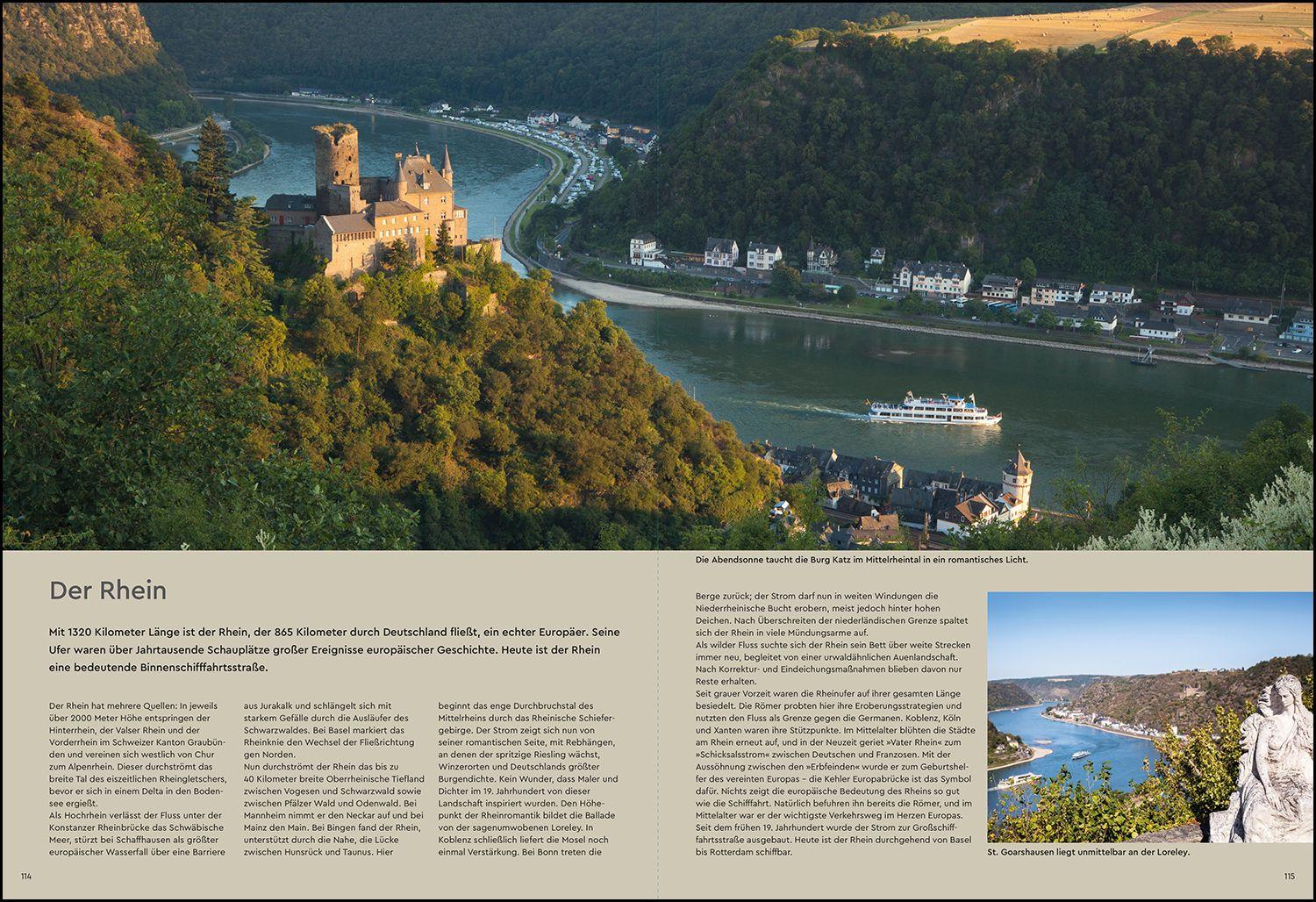 Beispielinhalt (Bild) KUNTH Bildband Das große Autowanderbuch Deutschland