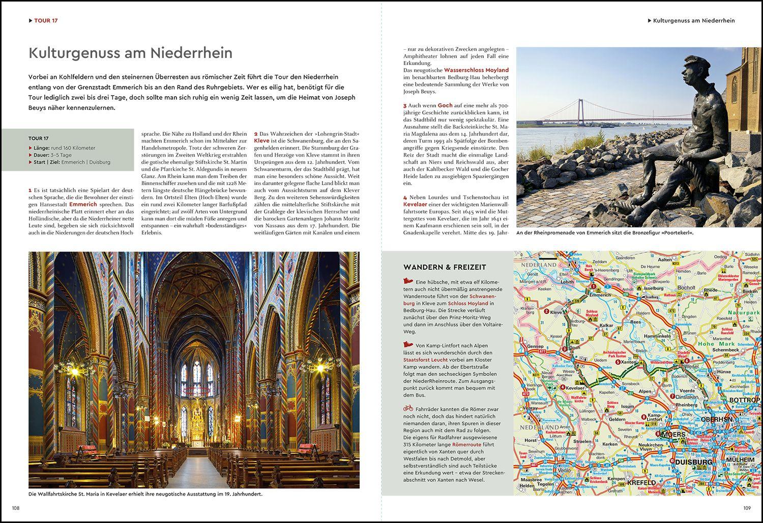 Beispielinhalt (Bild) KUNTH Bildband Das große Autowanderbuch Deutschland