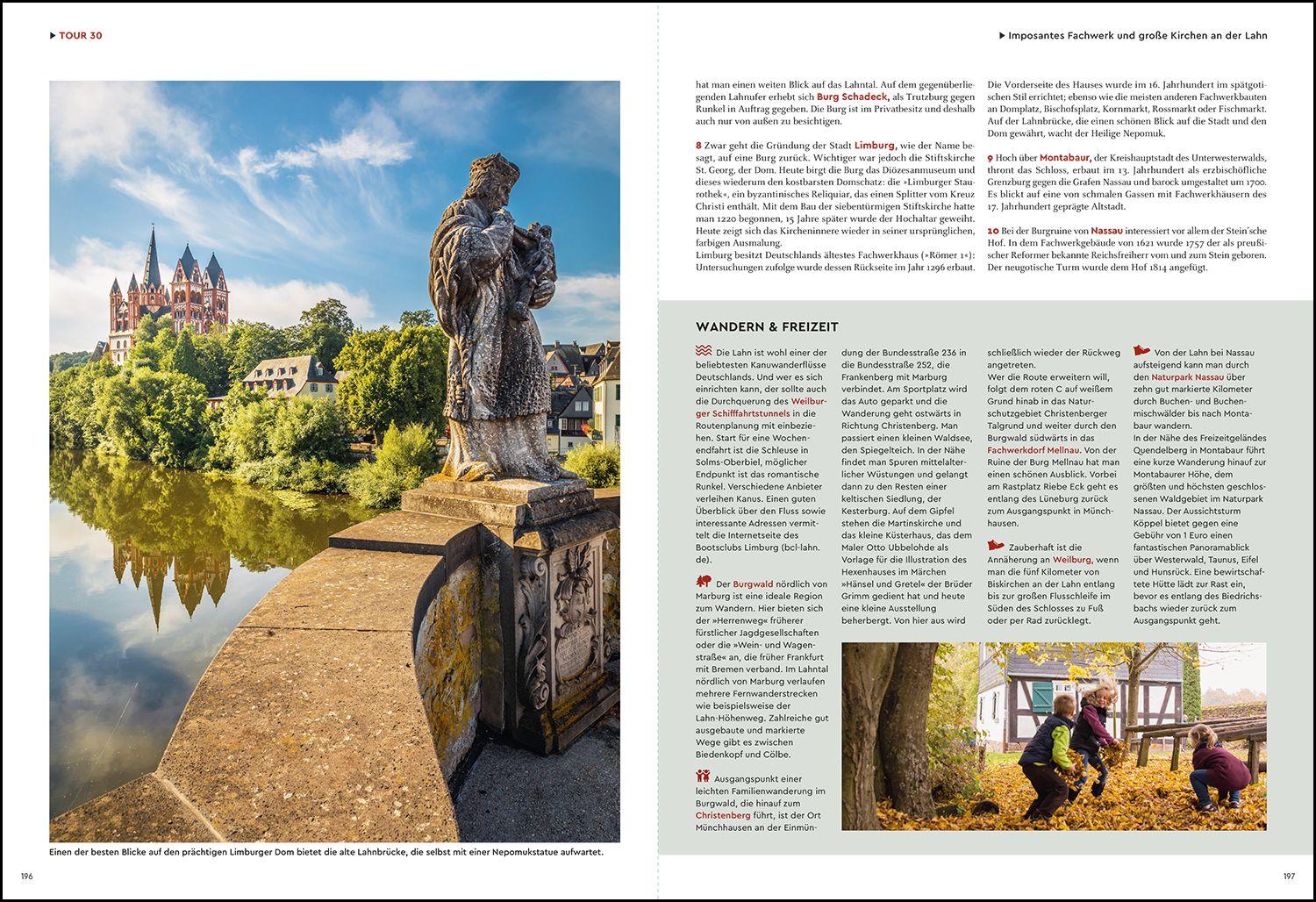 Beispielinhalt (Bild) KUNTH Bildband Das große Autowanderbuch Deutschland