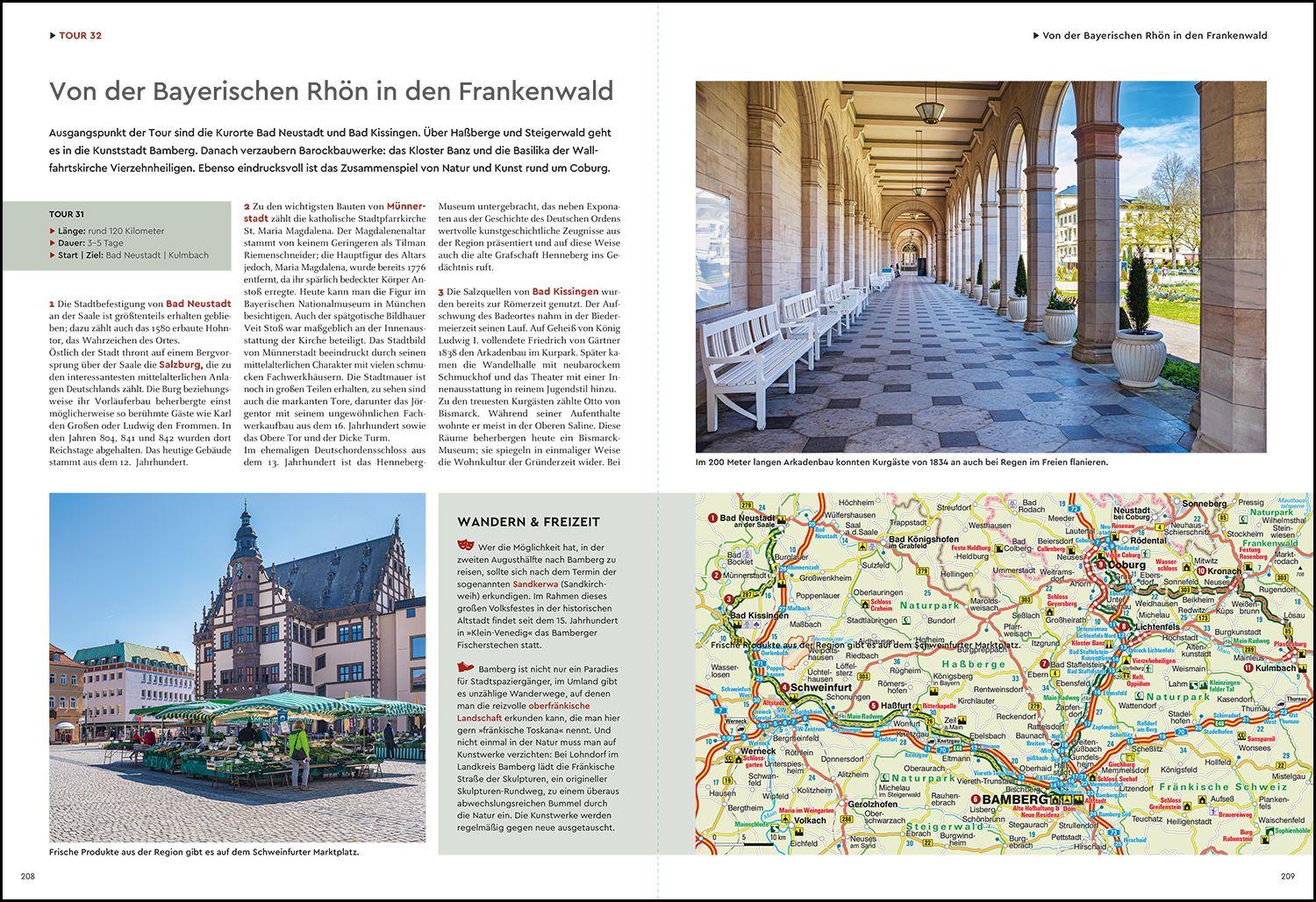Beispielinhalt (Bild) KUNTH Bildband Das große Autowanderbuch Deutschland
