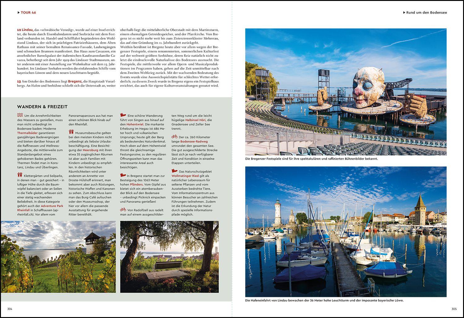 Beispielinhalt (Bild) KUNTH Bildband Das große Autowanderbuch Deutschland