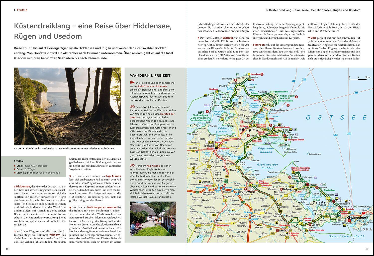 Beispielinhalt (Bild) KUNTH Bildband Das große Autowanderbuch Deutschland