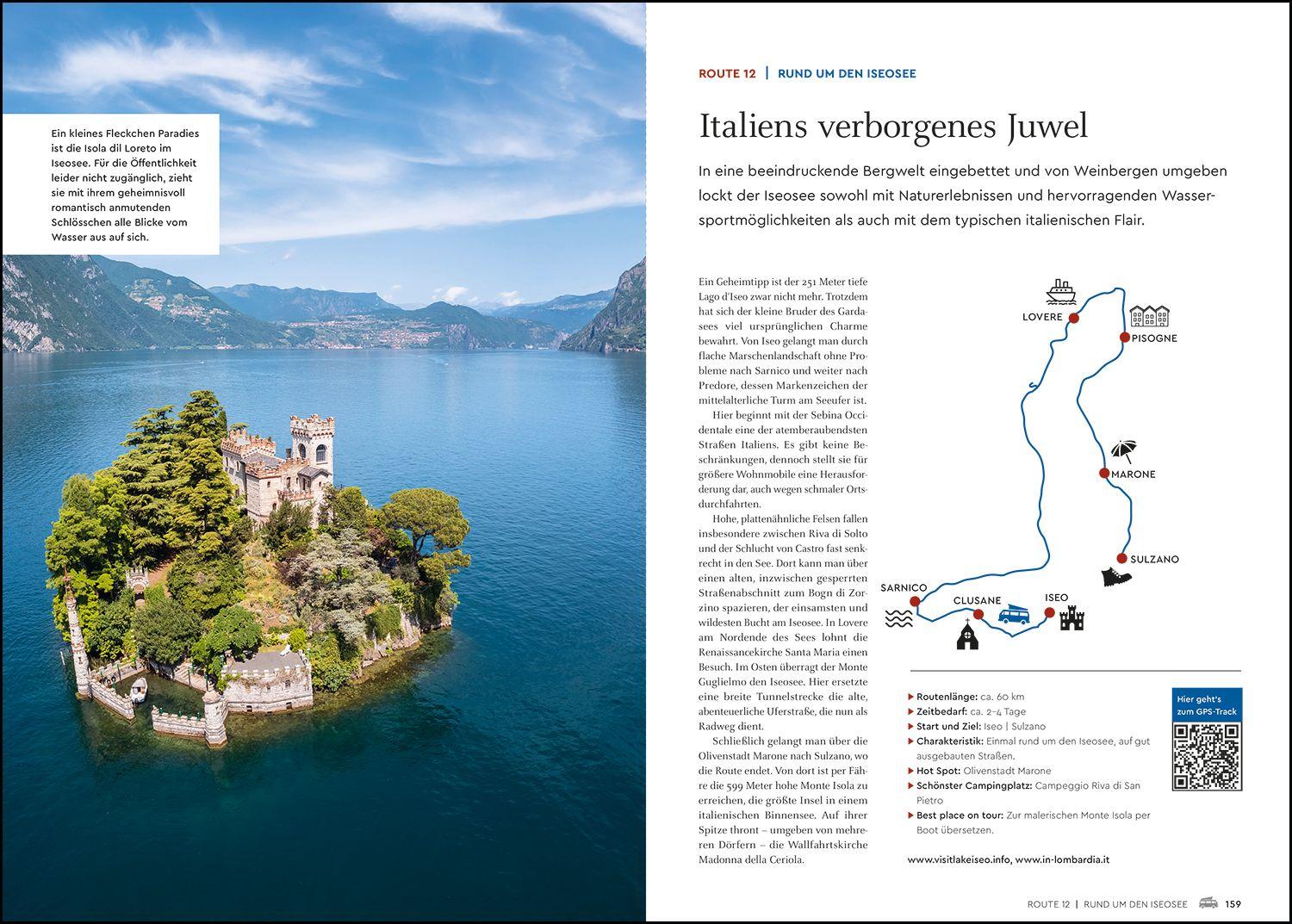 Beispielinhalt (Bild) KUNTH Mit dem Wohnmobil durch Südtirol und an die Oberitalienischen Seen