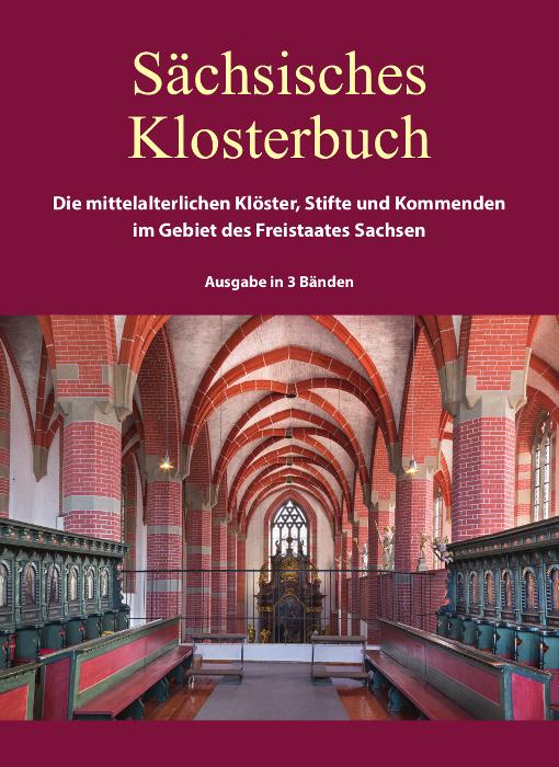 Vorderes Coverbild Sächsisches Klosterbuch