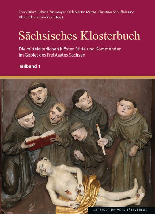 Vorderes Coverbild Sächsisches Klosterbuch