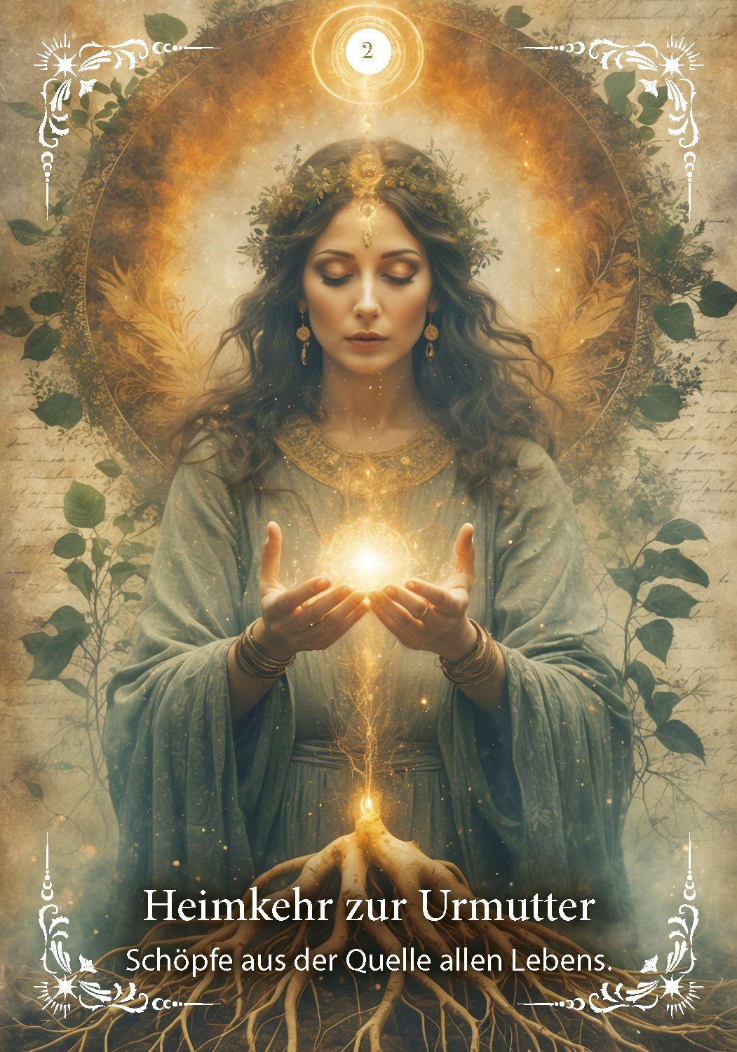 Beispielinhalt (Bild) Goddess Whispers - Heilige Nächte der weiblichen Magie