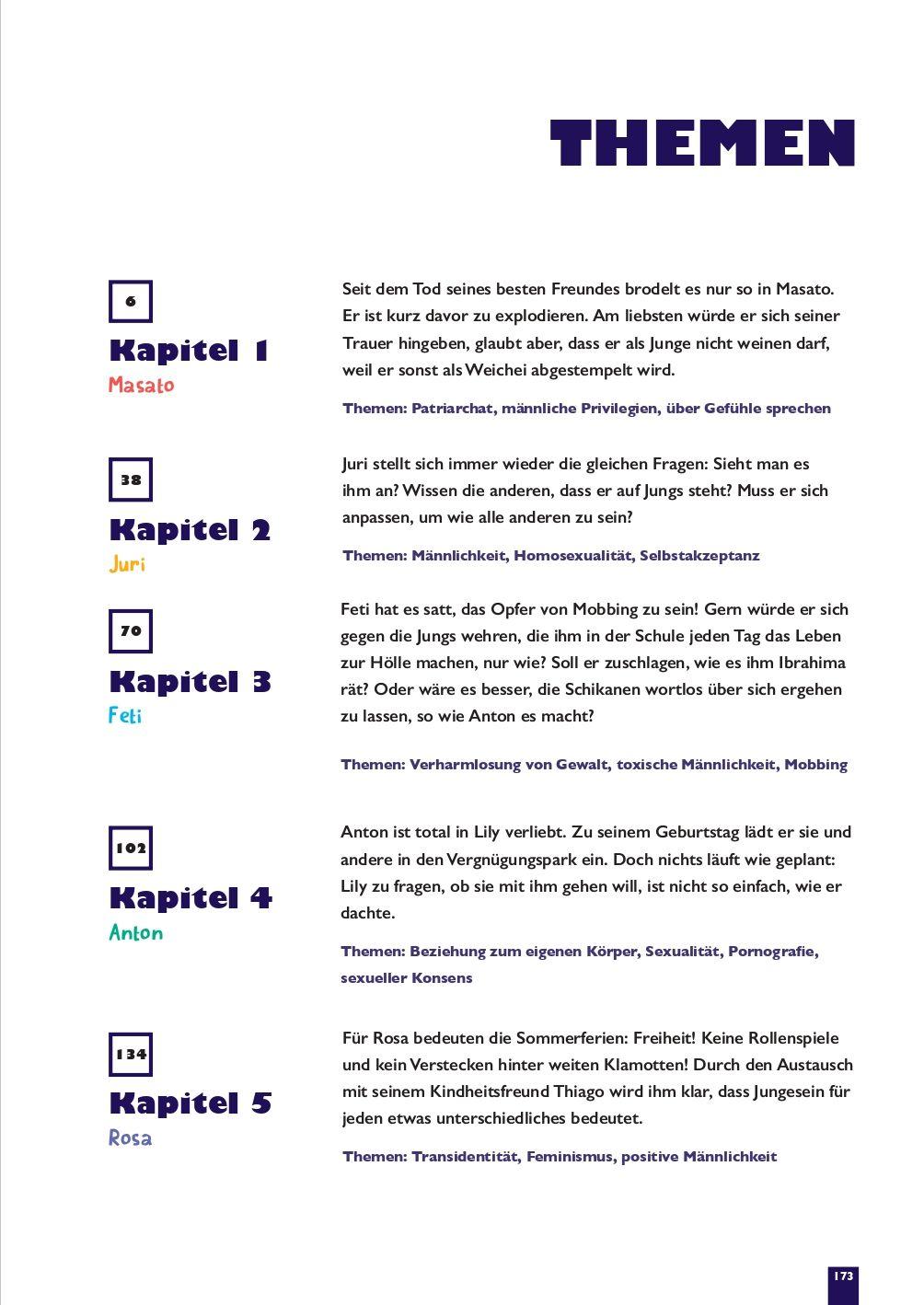 Beispielinhalt (Bild) Junge sein ...