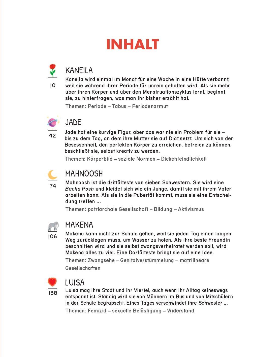 Beispielinhalt (Bild) Als Mädchen geboren