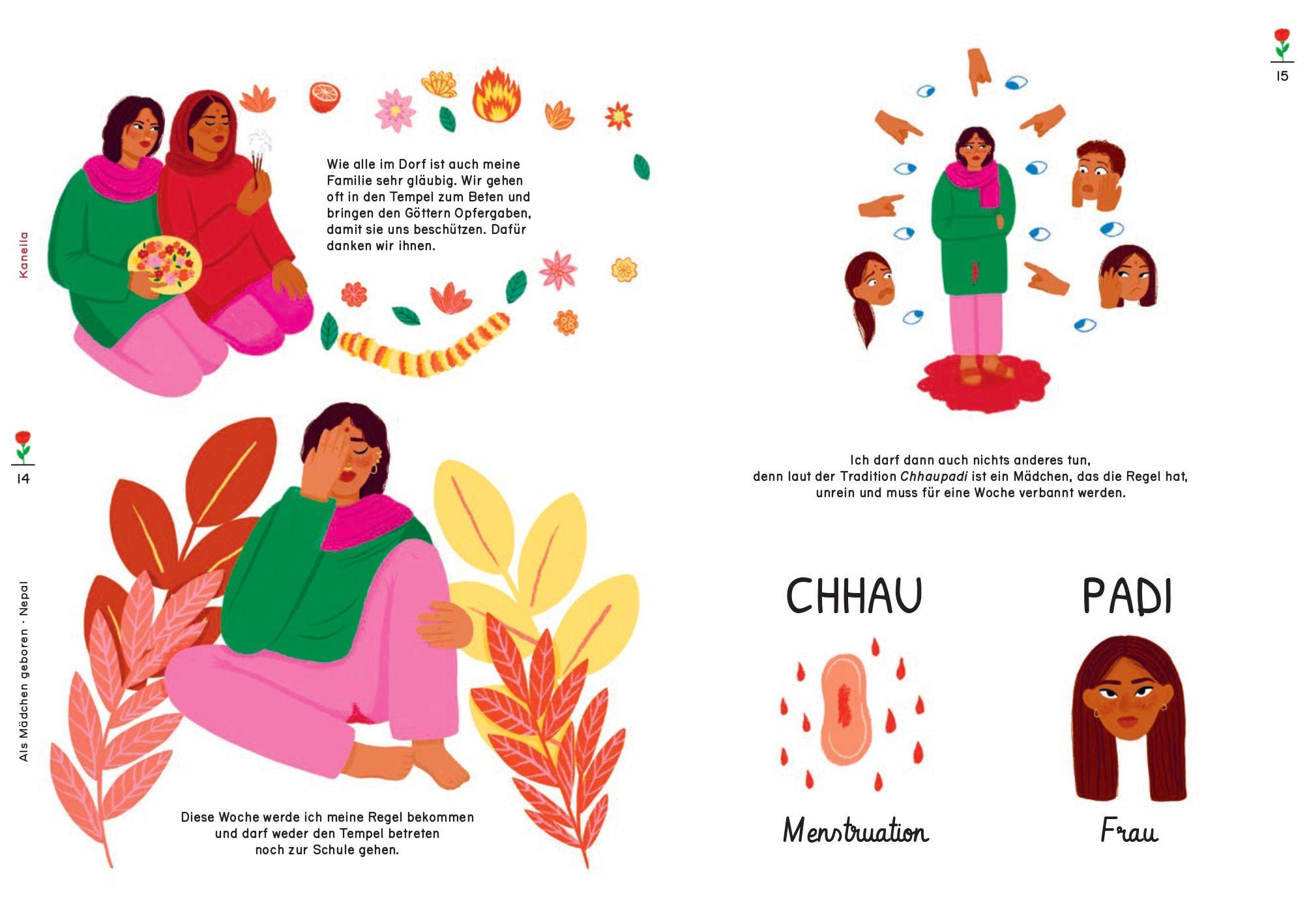 Beispielinhalt (Bild) Als Mädchen geboren