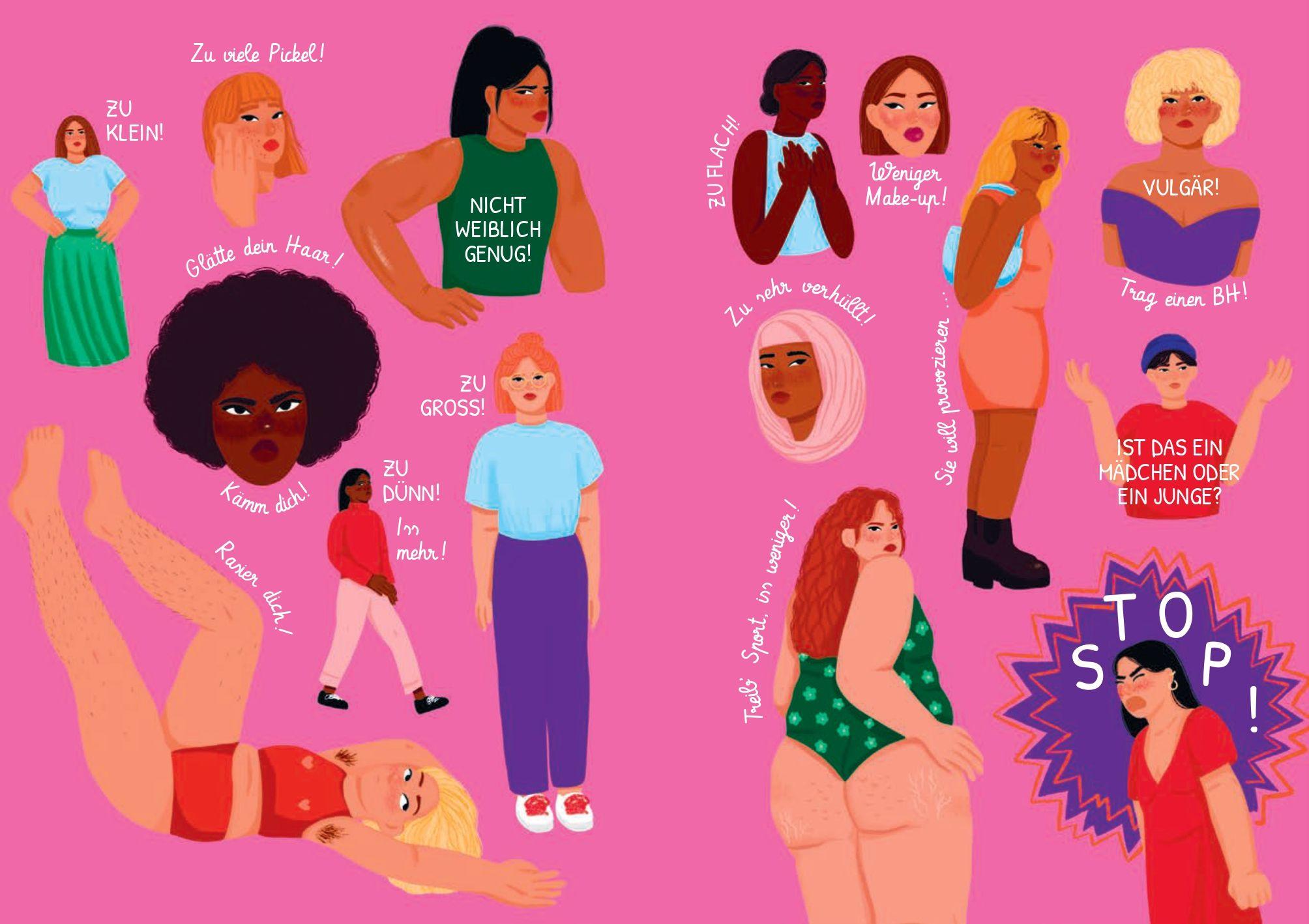 Beispielinhalt (Bild) Als Mädchen geboren