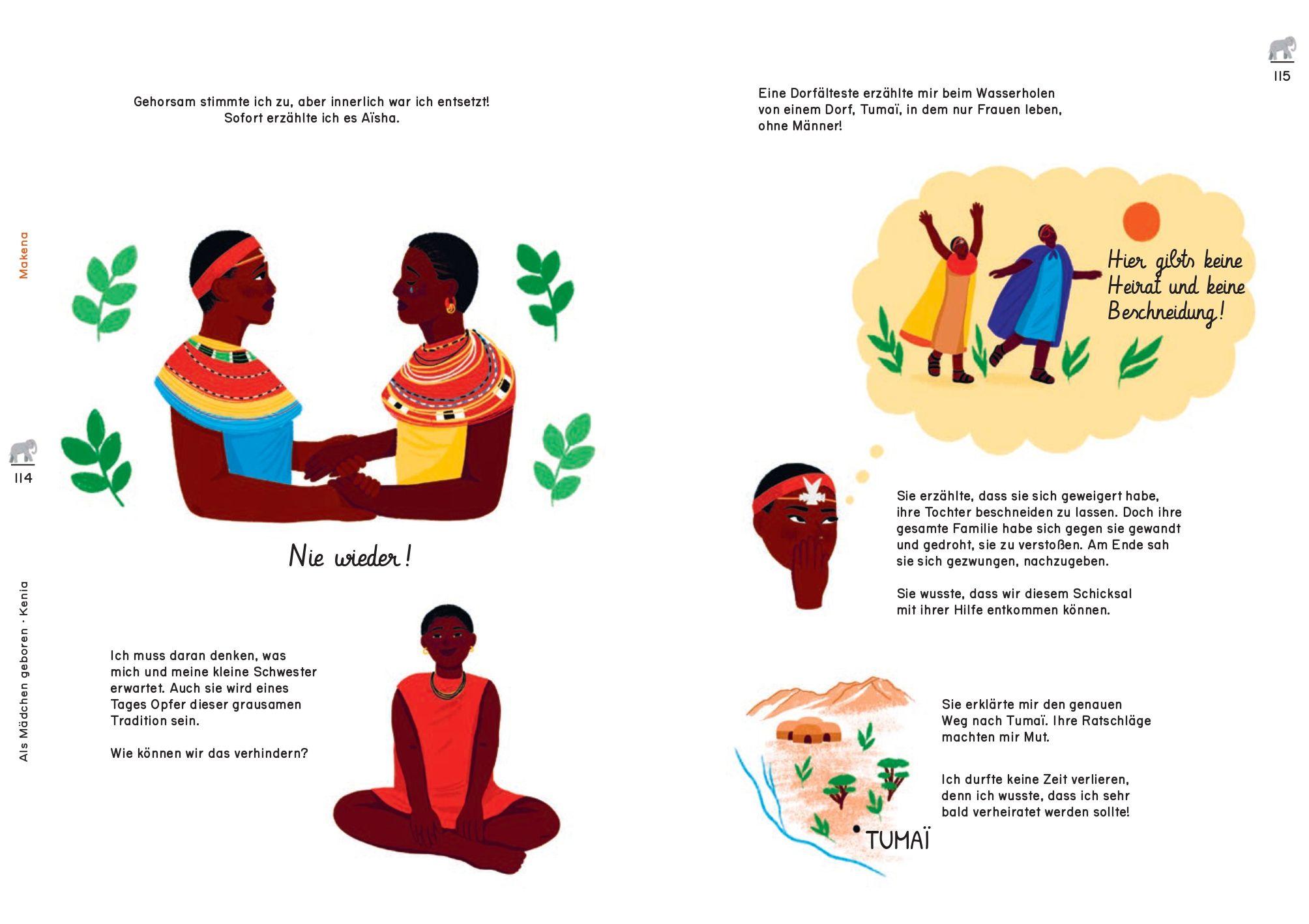 Beispielinhalt (Bild) Als Mädchen geboren