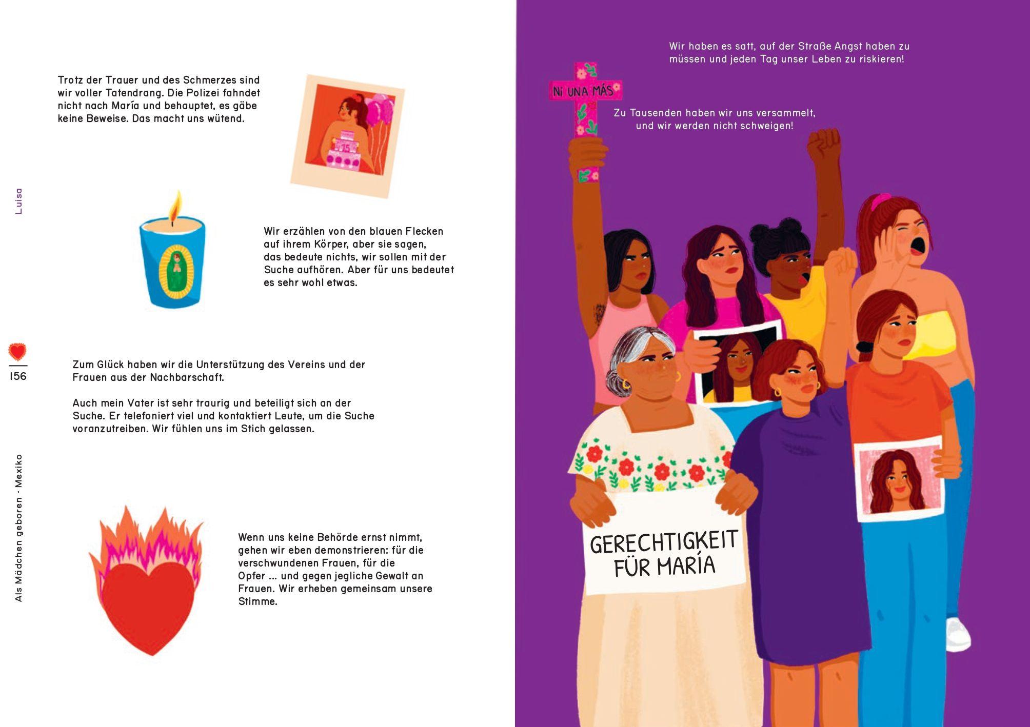 Beispielinhalt (Bild) Als Mädchen geboren