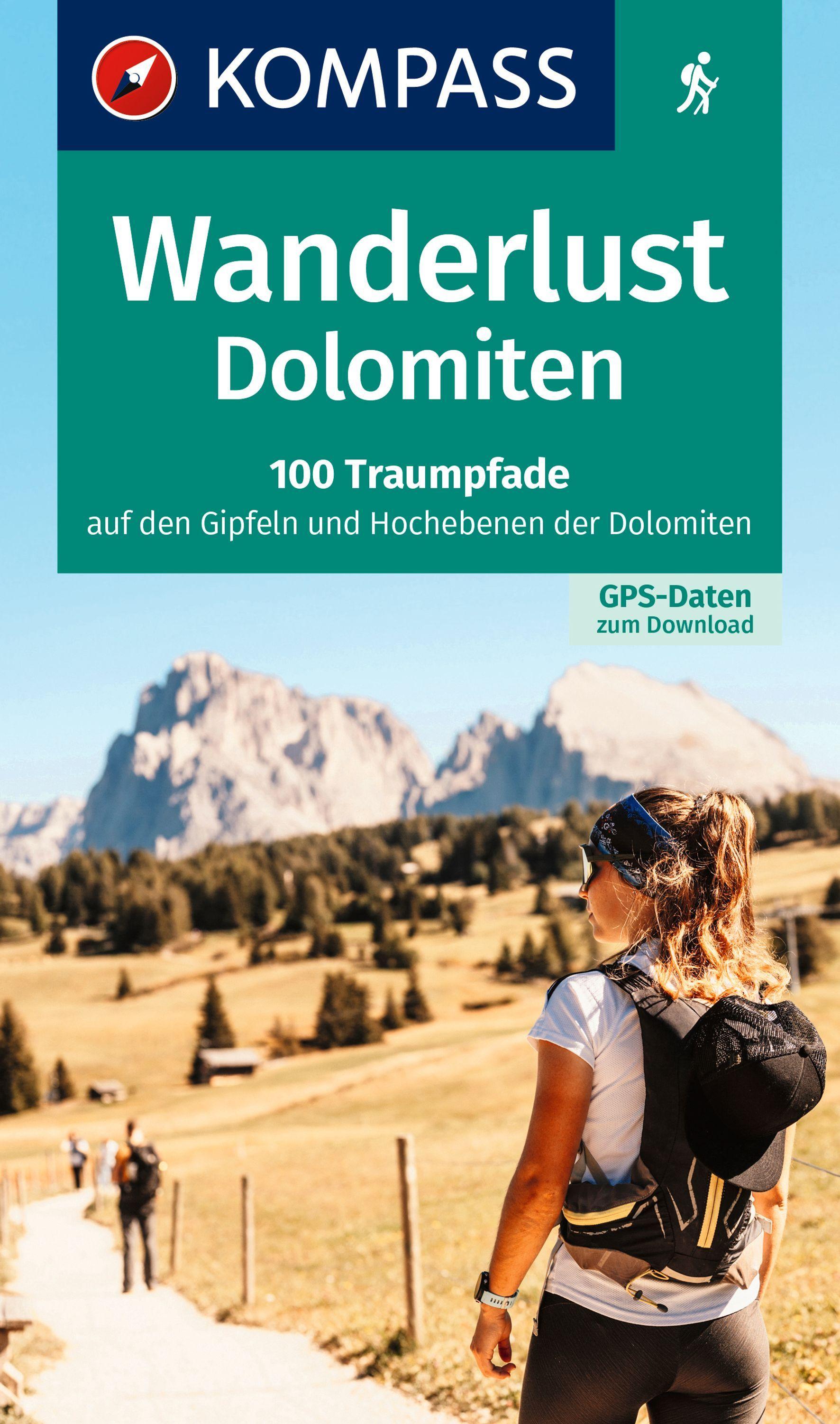 Vorderes Coverbild KOMPASS Wanderlust Dolomiten