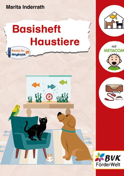Vorderes Coverbild Basisheft Haustiere
