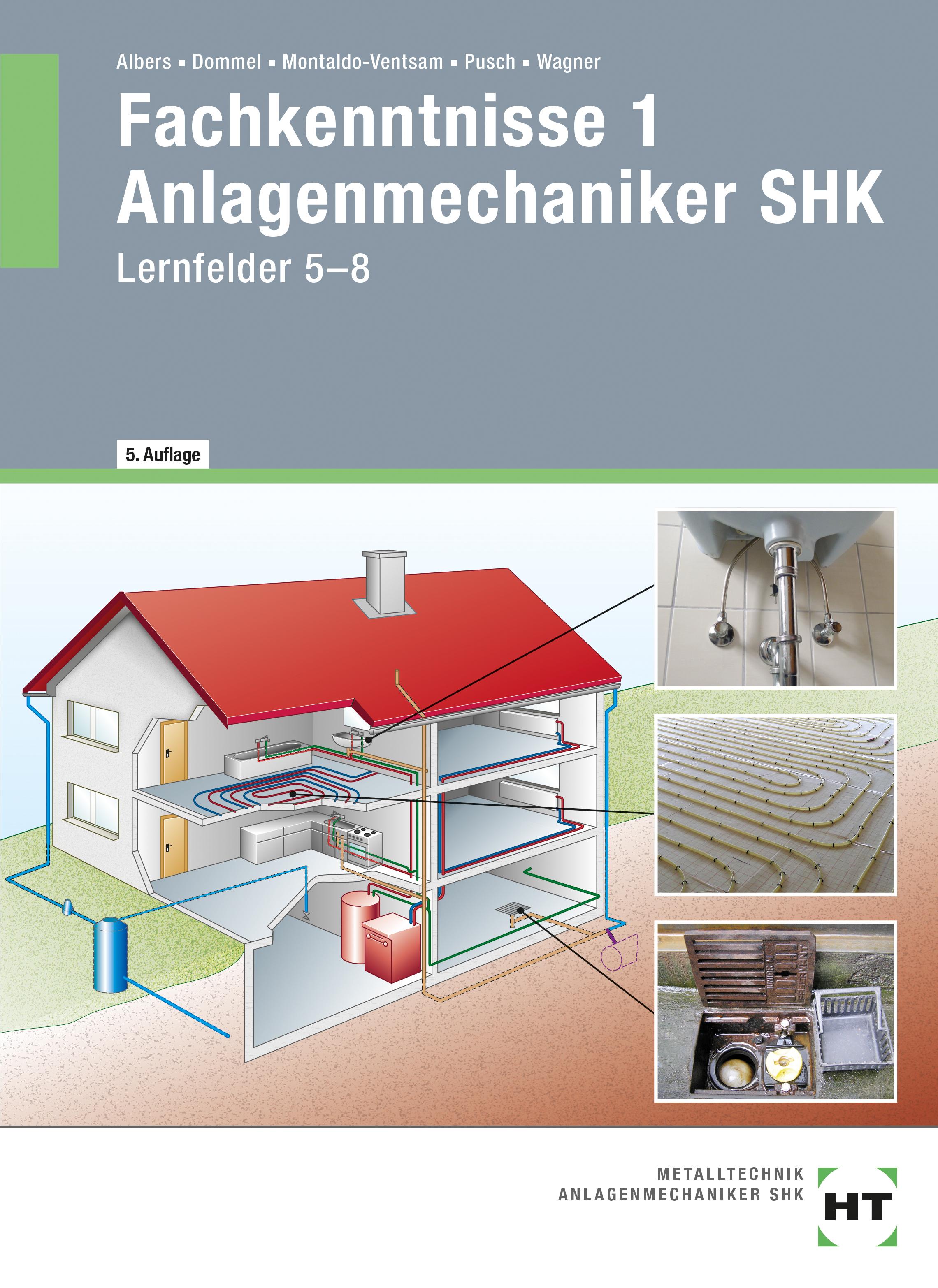 Vorderes Coverbild Fachkenntnisse 1 Anlagenmechaniker SHK
