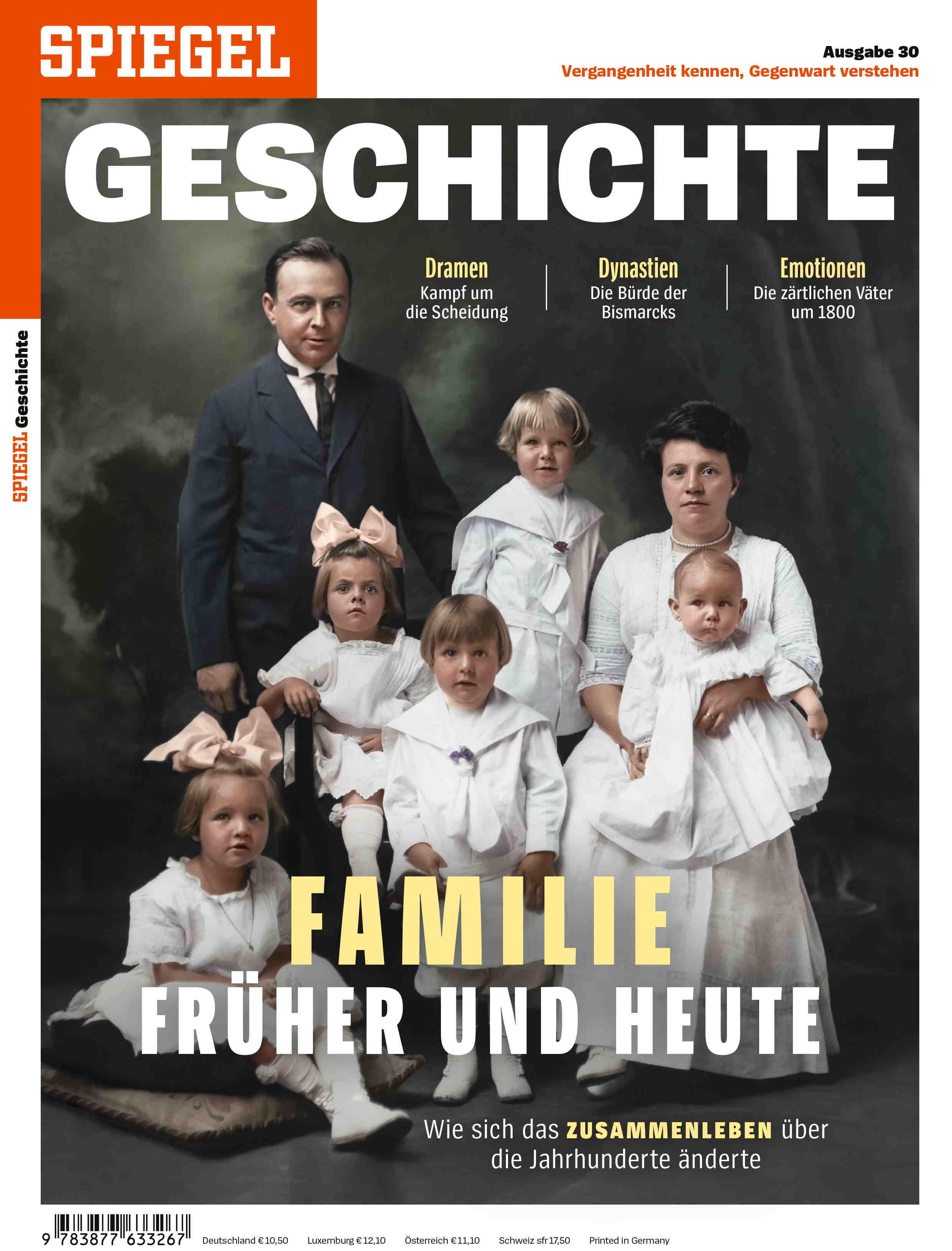 Vorderes Coverbild Familie Früher und Heute