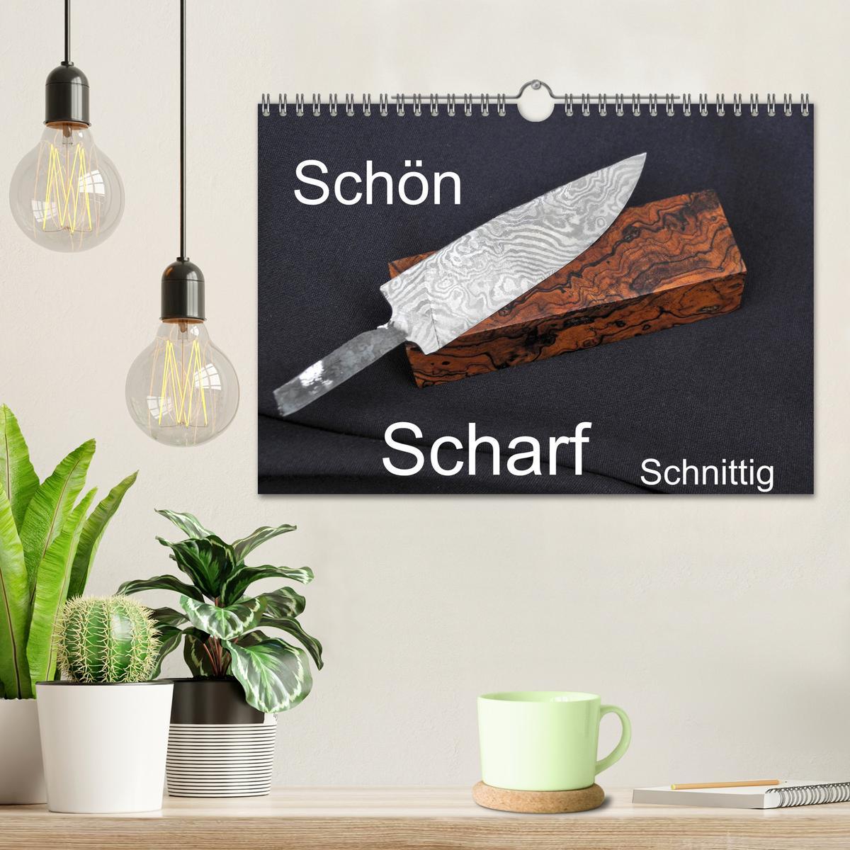 Beispielinhalt (Bild) Schön - Scharf - Schnittig (Wandkalender 2026 DIN A4 quer), CALVENDO Monatskalender