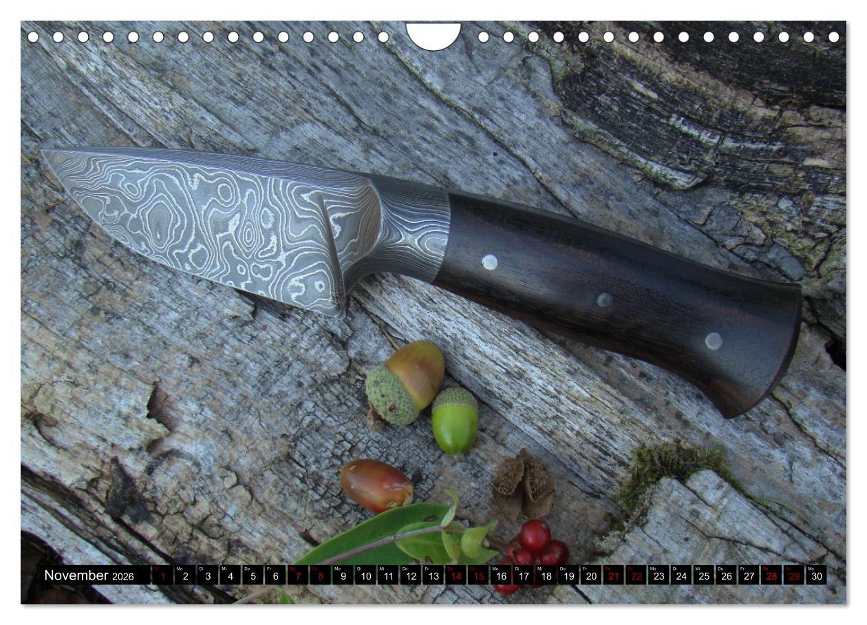 Beispielinhalt (Bild) Schön - Scharf - Schnittig (Wandkalender 2026 DIN A4 quer), CALVENDO Monatskalender