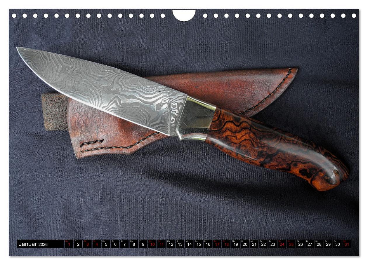 Beispielinhalt (Bild) Schön - Scharf - Schnittig (Wandkalender 2026 DIN A4 quer), CALVENDO Monatskalender