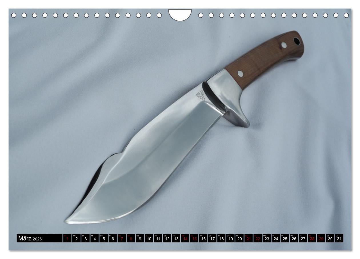 Beispielinhalt (Bild) Schön - Scharf - Schnittig (Wandkalender 2026 DIN A4 quer), CALVENDO Monatskalender