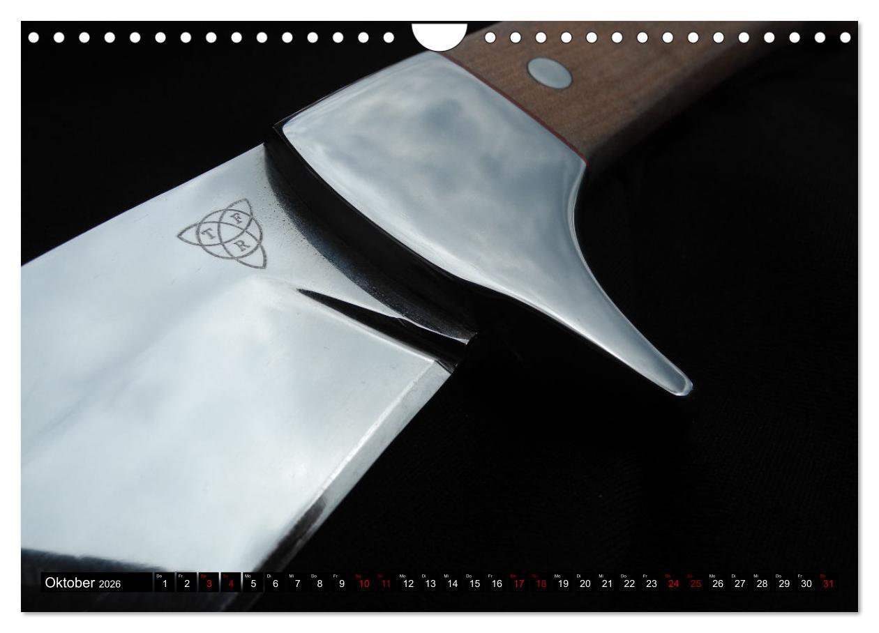 Beispielinhalt (Bild) Schön - Scharf - Schnittig (Wandkalender 2026 DIN A4 quer), CALVENDO Monatskalender