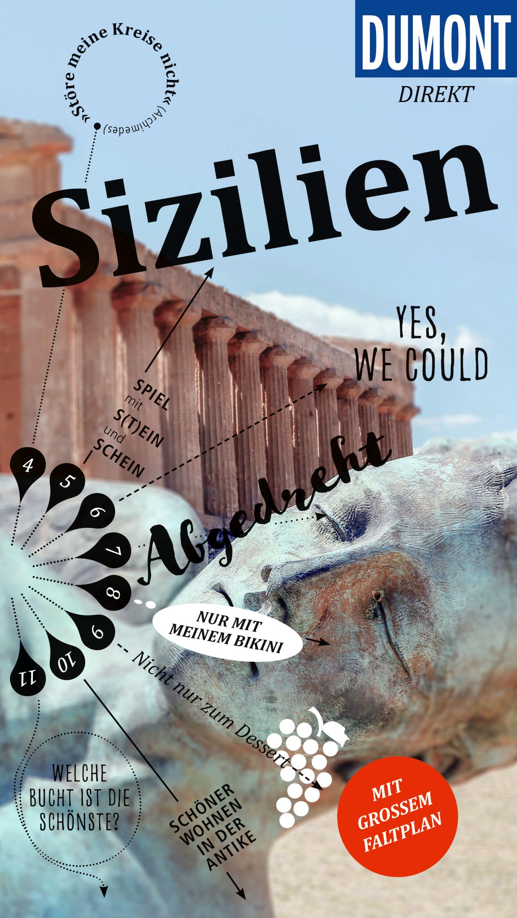 Vorderes Coverbild DUMONT direkt Reiseführer Sizilien