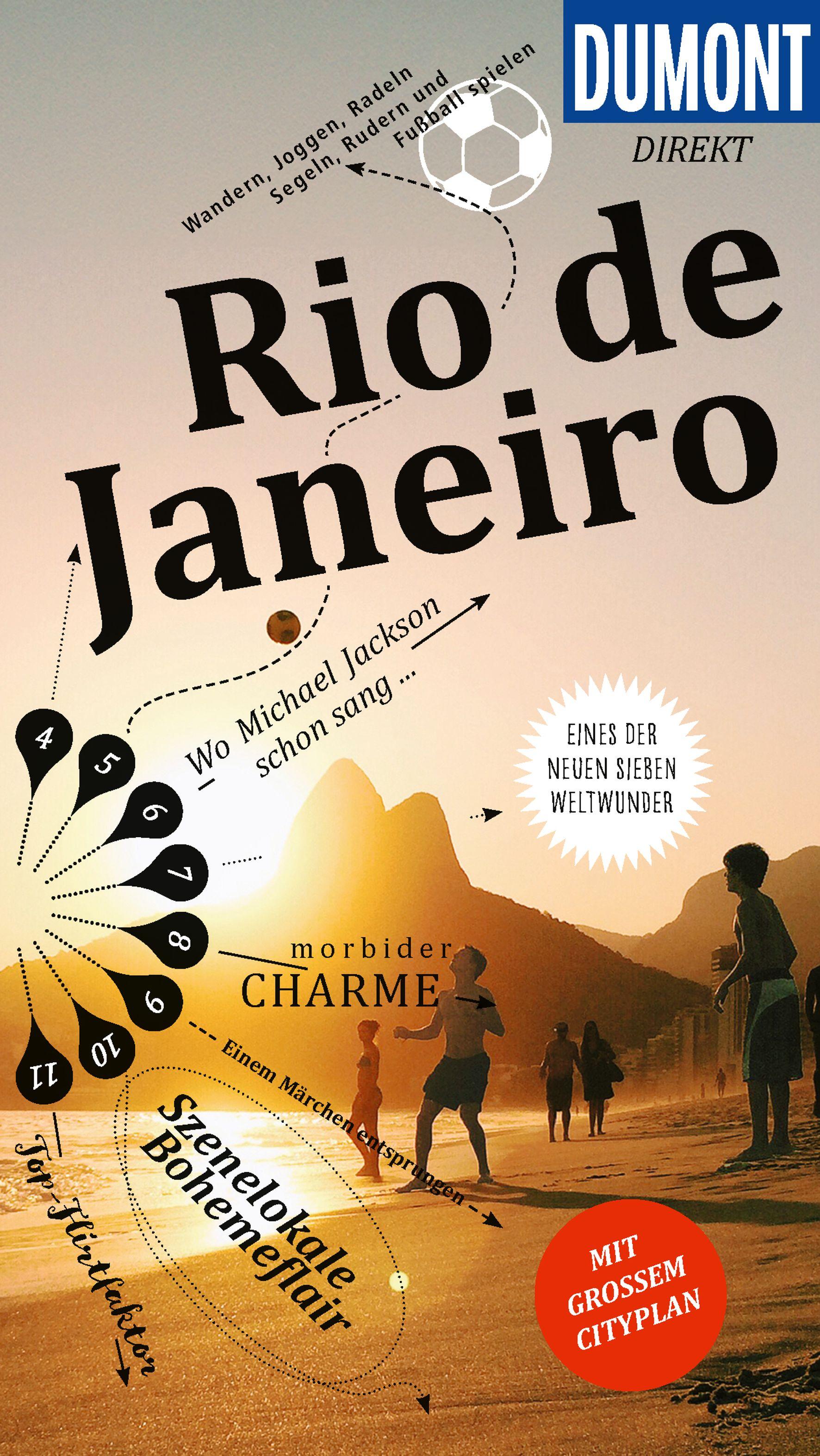 Vorderes Coverbild DUMONT direkt Reiseführer Rio de Janeiro