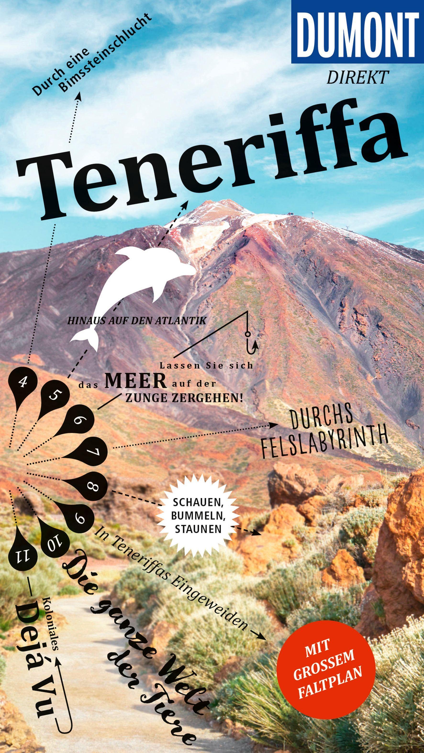 Vorderes Coverbild DUMONT direkt Reiseführer Teneriffa