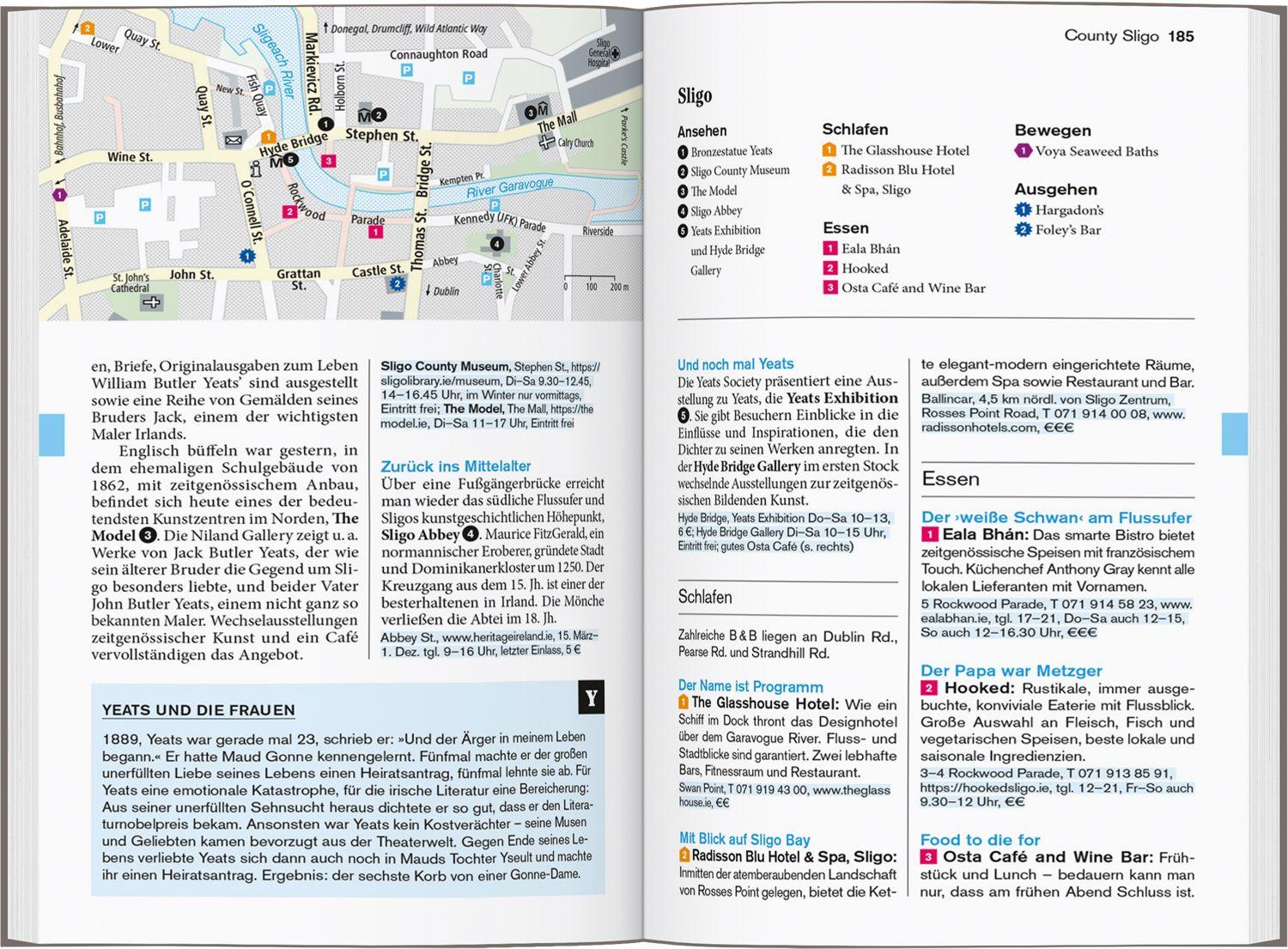 Beispielinhalt (Bild) DUMONT Reise-Taschenbuch Reiseführer Irland, Nordirland
