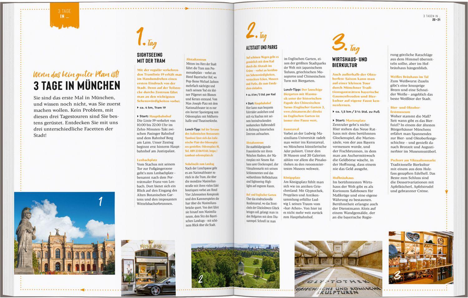 Beispielinhalt (Bild) DUMONT Bildatlas München