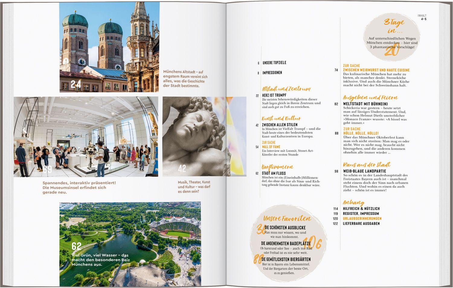 Beispielinhalt (Bild) DUMONT Bildatlas München