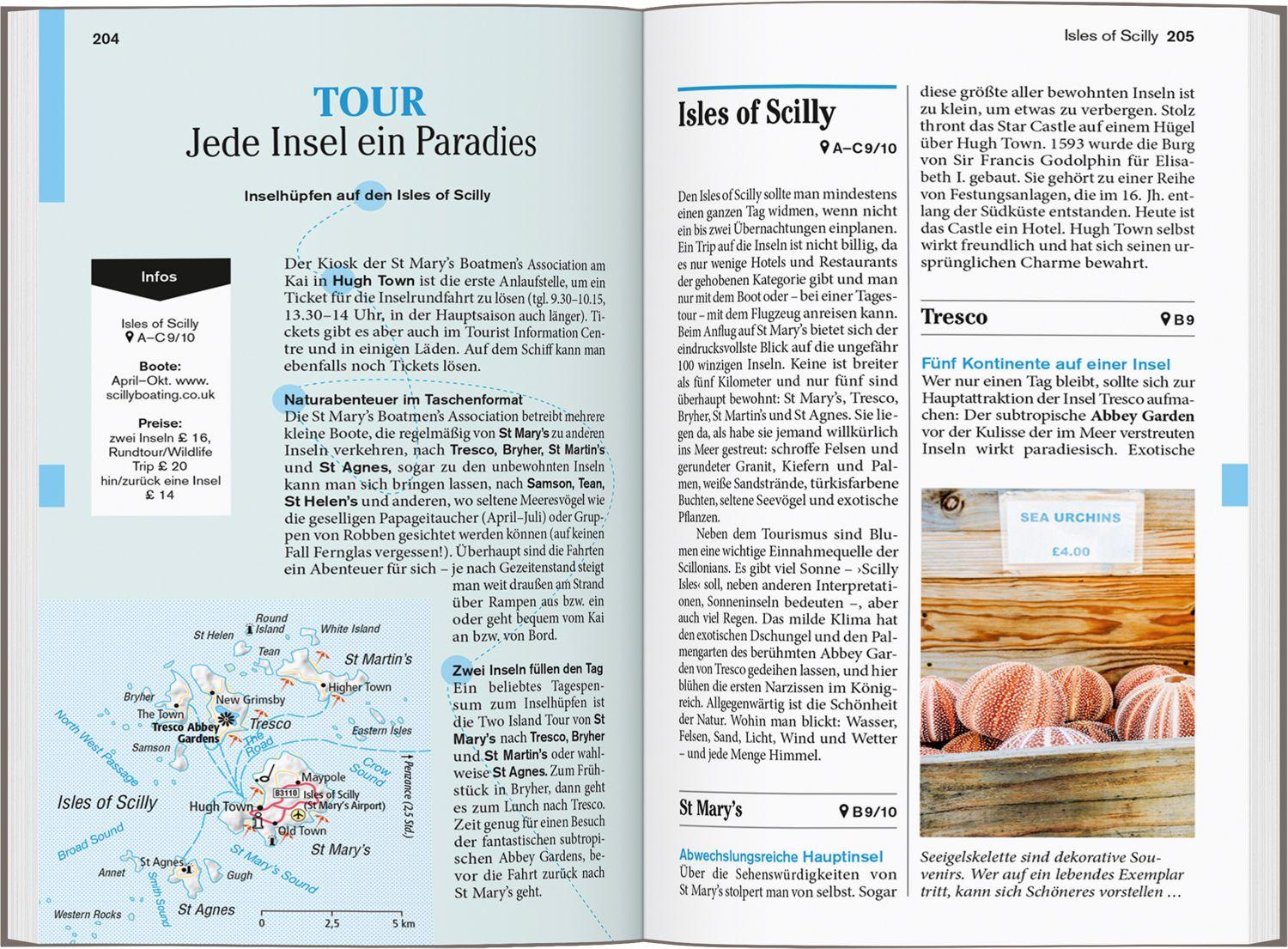 Beispielinhalt (Bild) DUMONT Reise-Taschenbuch Reiseführer Cornwall & Südwestengland