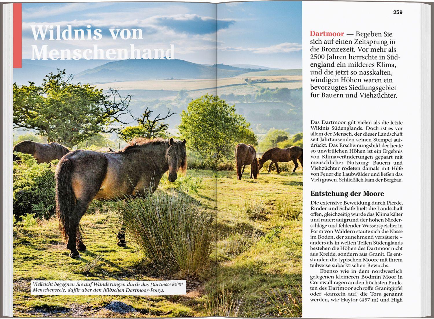 Beispielinhalt (Bild) DUMONT Reise-Taschenbuch Reiseführer Cornwall & Südwestengland