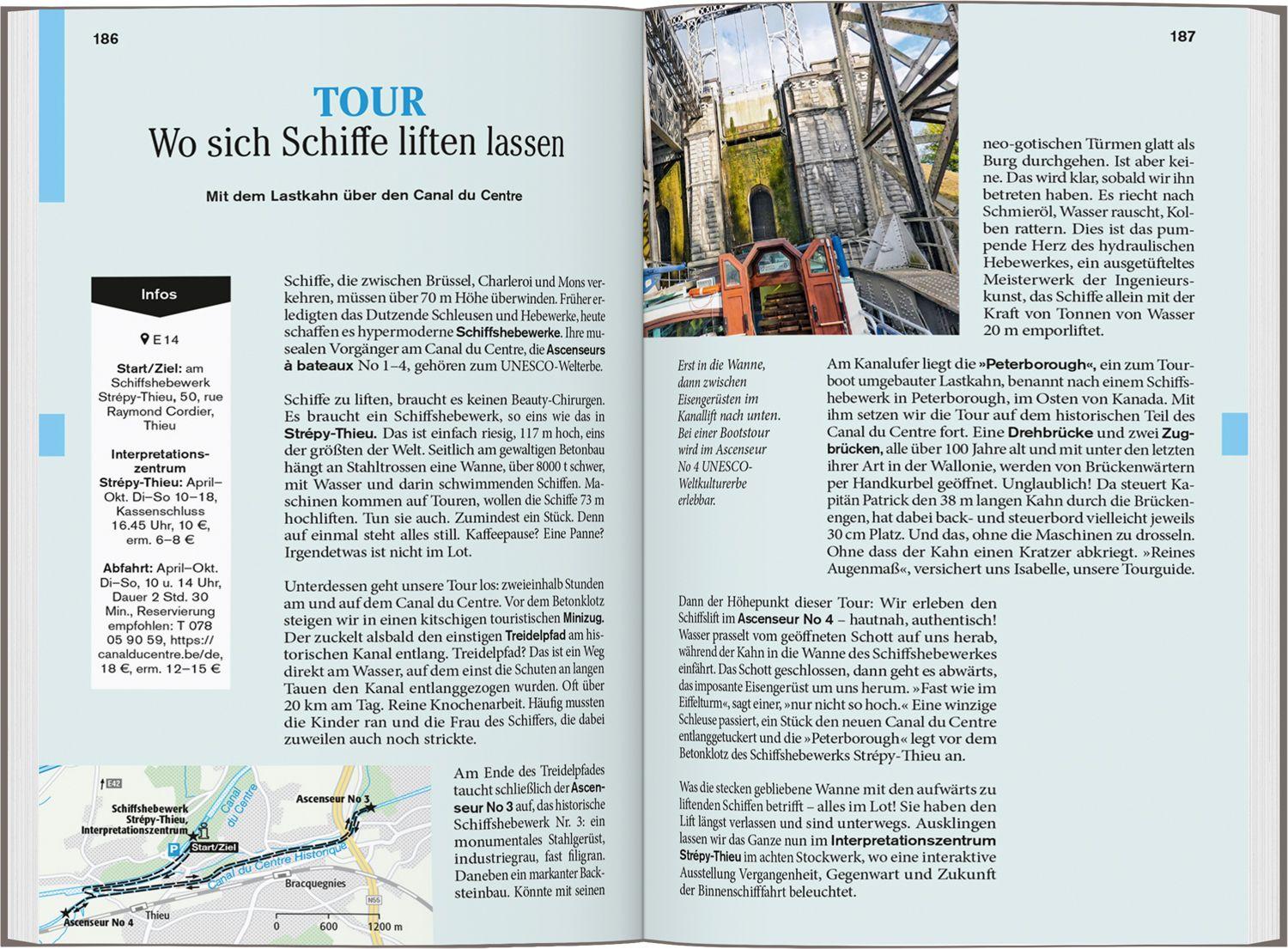 Beispielinhalt (Bild) DUMONT Reise-Taschenbuch Reiseführer Belgien