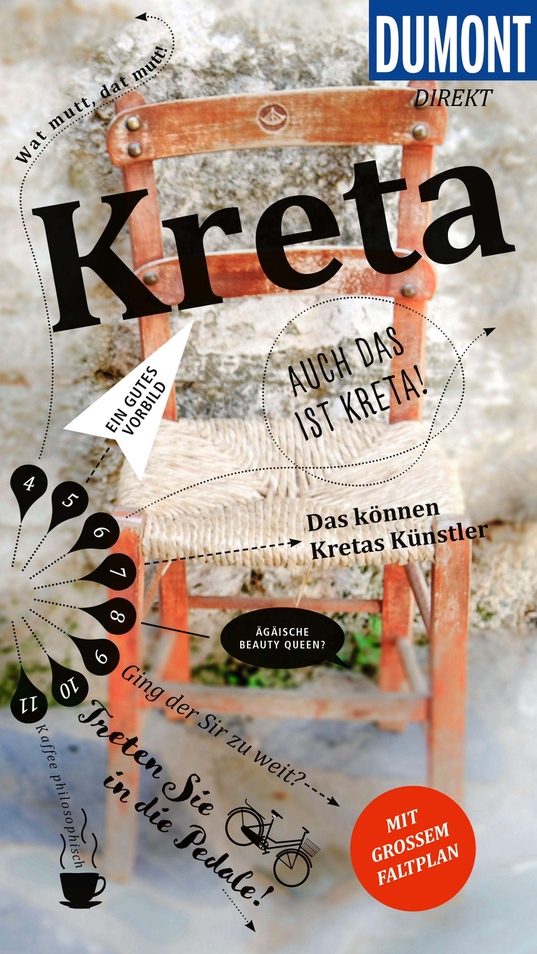 Vorderes Coverbild DUMONT direkt Reiseführer Kreta