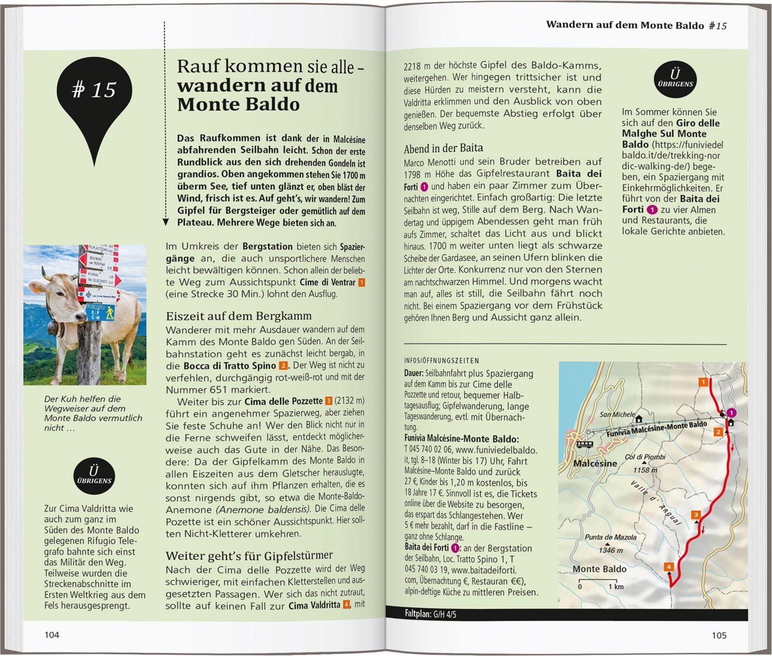 Beispielinhalt (Bild) DUMONT direkt Reiseführer Gardasee, Verona