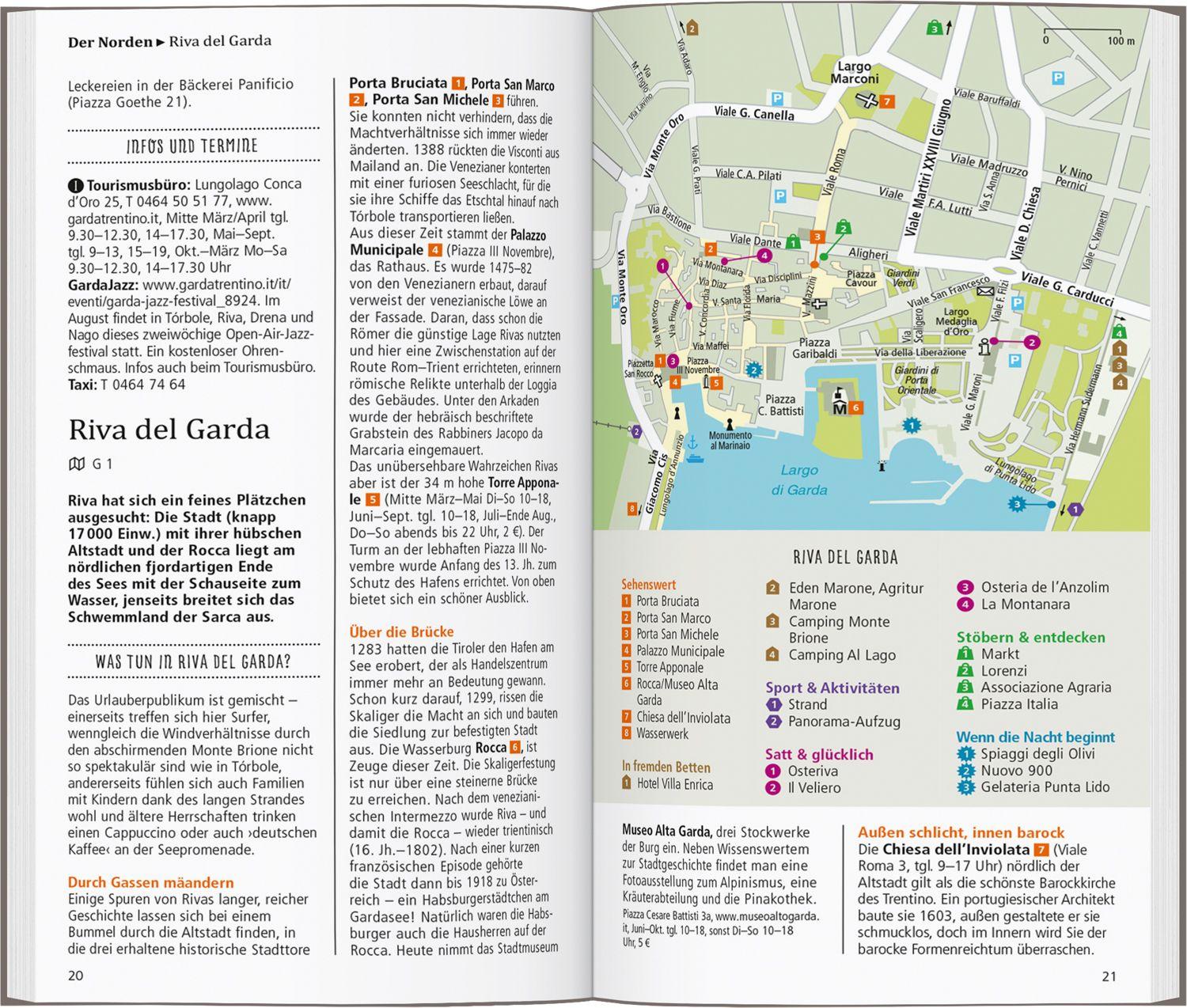 Beispielinhalt (Bild) DUMONT direkt Reiseführer Gardasee, Verona