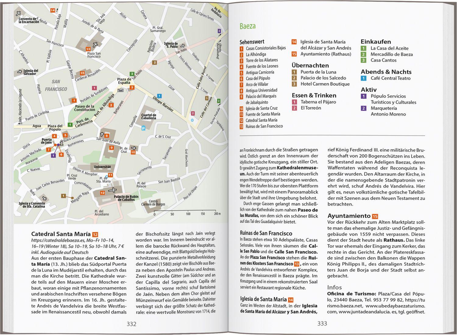 Beispielinhalt (Bild) DUMONT Reise-Handbuch Reiseführer Andalusien