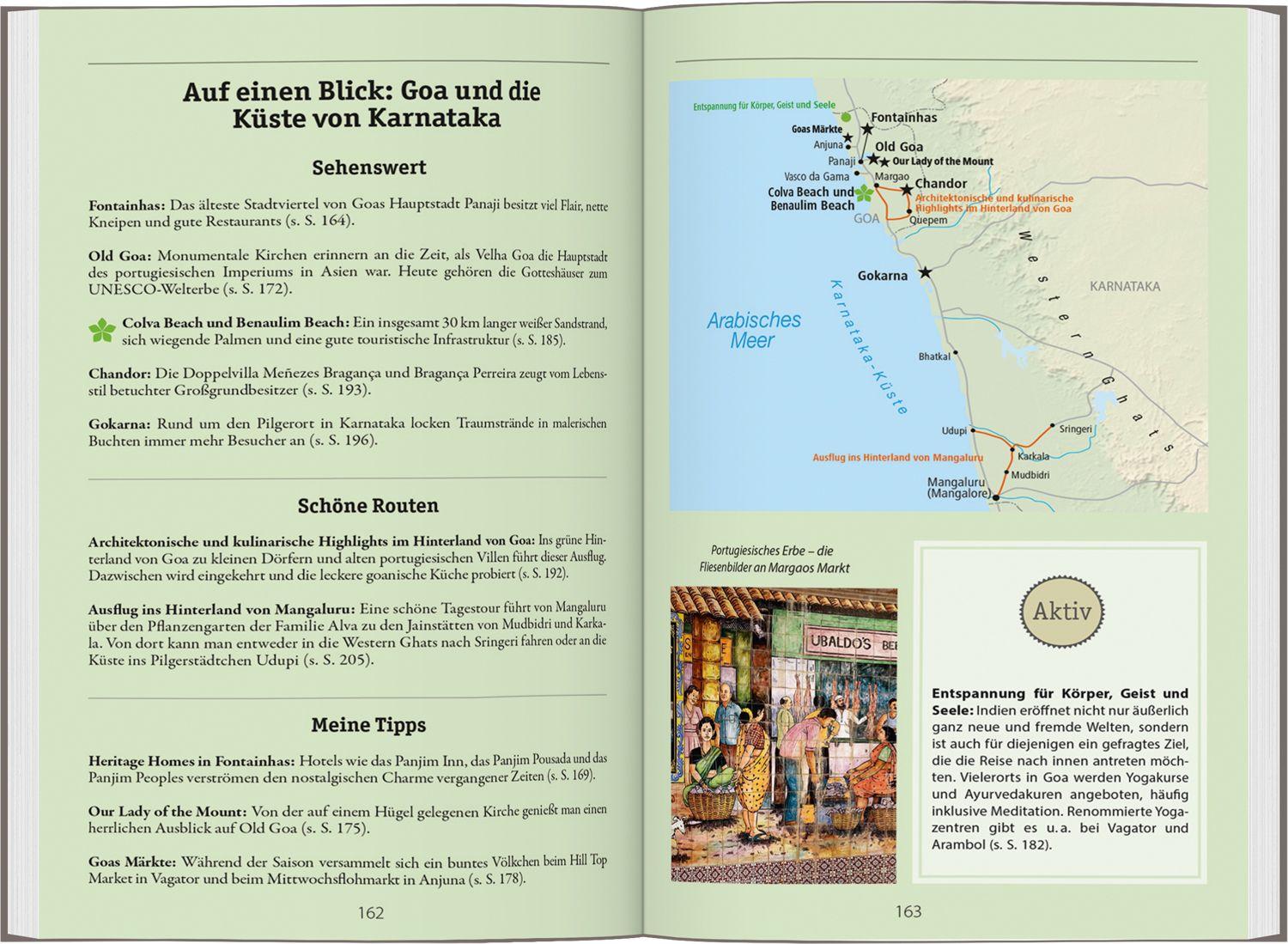 Beispielinhalt (Bild) DUMONT Reise-Handbuch Reiseführer Indien, Der Süden