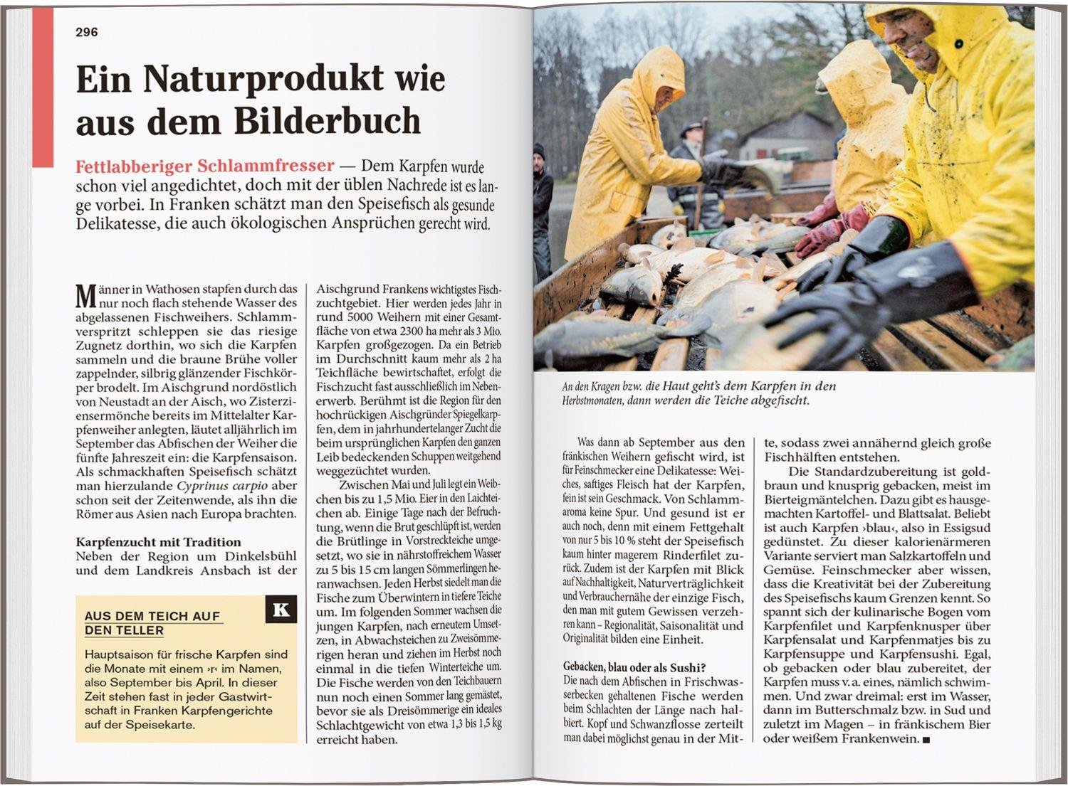 Beispielinhalt (Bild) DUMONT Reise-Taschenbuch Reiseführer Franken