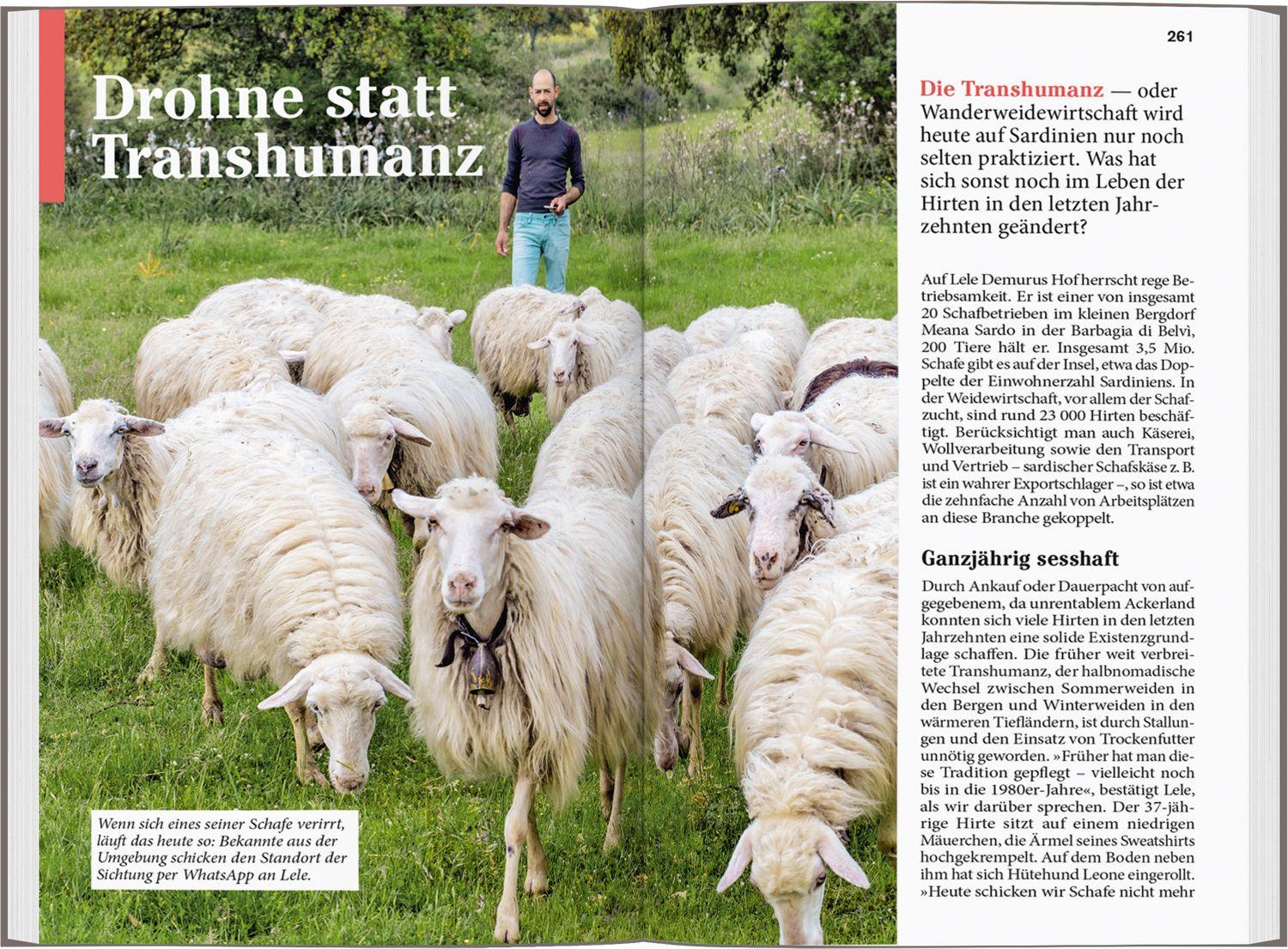 Beispielinhalt (Bild) DUMONT Reise-Taschenbuch Reiseführer Sardinien