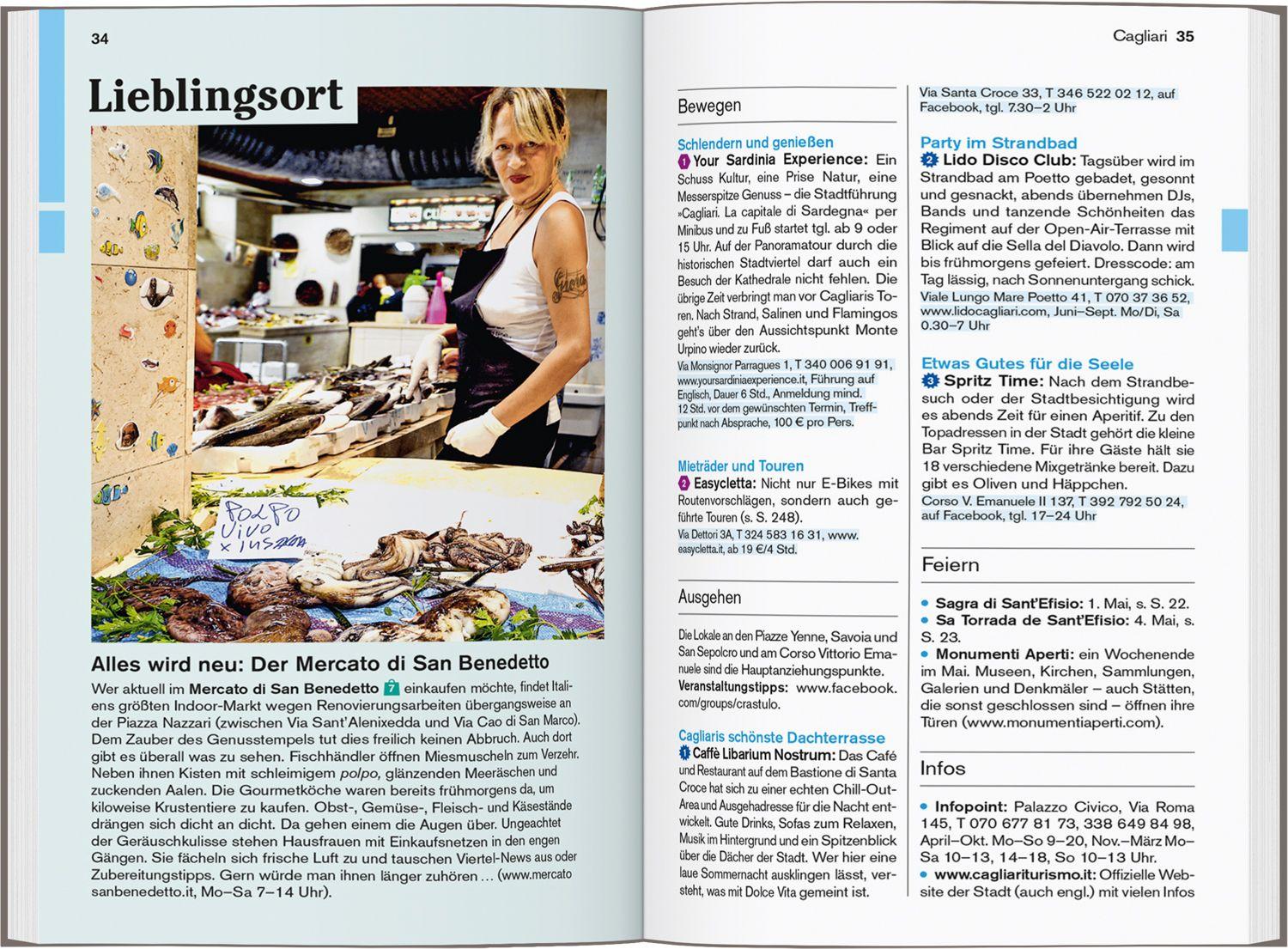 Beispielinhalt (Bild) DUMONT Reise-Taschenbuch Reiseführer Sardinien