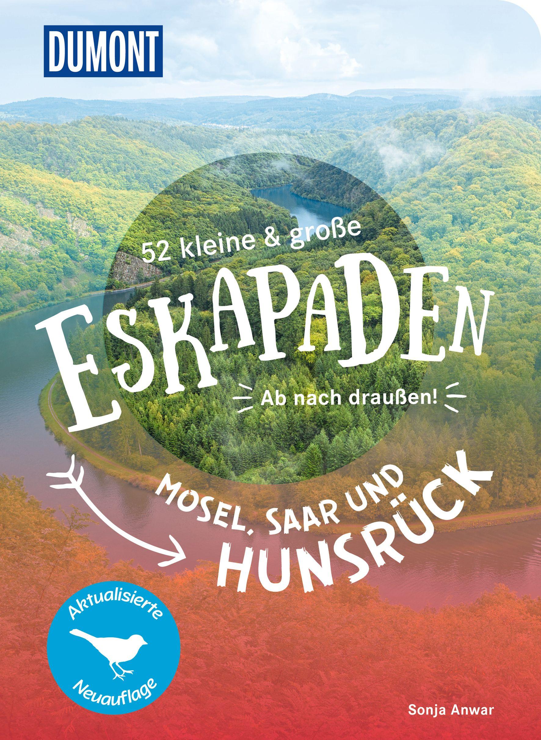 Vorderes Coverbild 52 kleine & große Eskapaden Mosel, Saar und Hunsrück