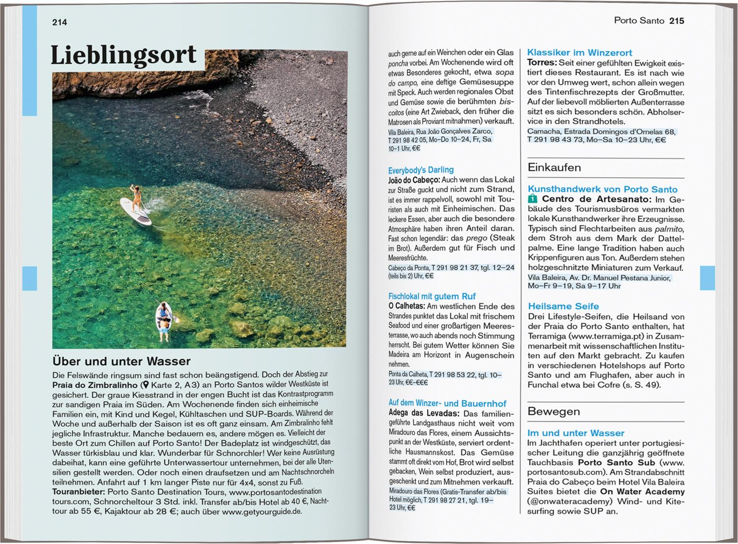 Beispielinhalt (Bild) DUMONT Reise-Taschenbuch Reiseführer Madeira