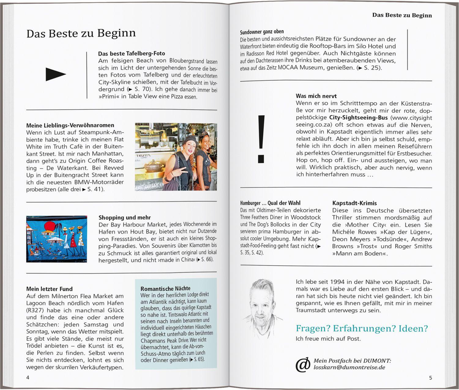 Beispielinhalt (Bild) DUMONT direkt Reiseführer Kapstadt, Garden Route
