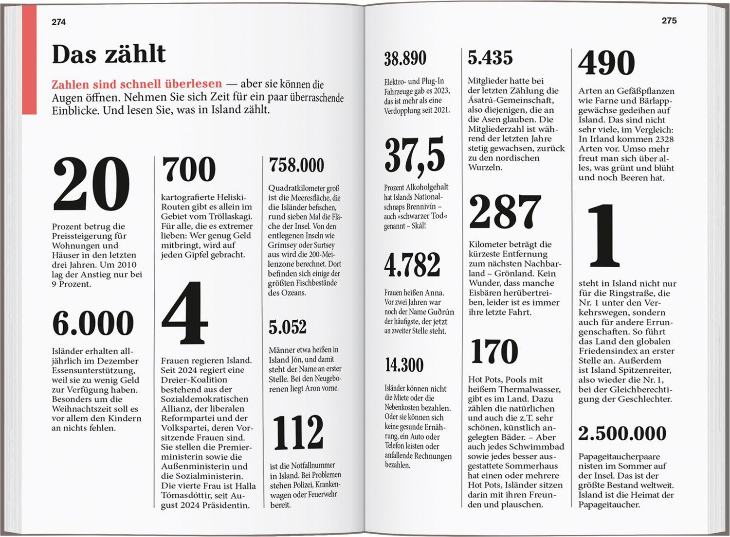 Beispielinhalt (Bild) DUMONT Reise-Taschenbuch Reiseführer Island